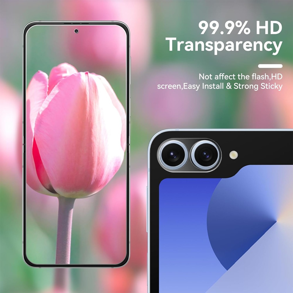 Folie Hydrogel Regenerabil pentru Samsung Galaxy Z Flip7 / Flip 7, High Sensitivity, UHD Clarity, Shock Absorption, Flexible Hydro-Crystal, Silicon Compozitie Ultrasafe Membran, Elite Class Protection, Clear