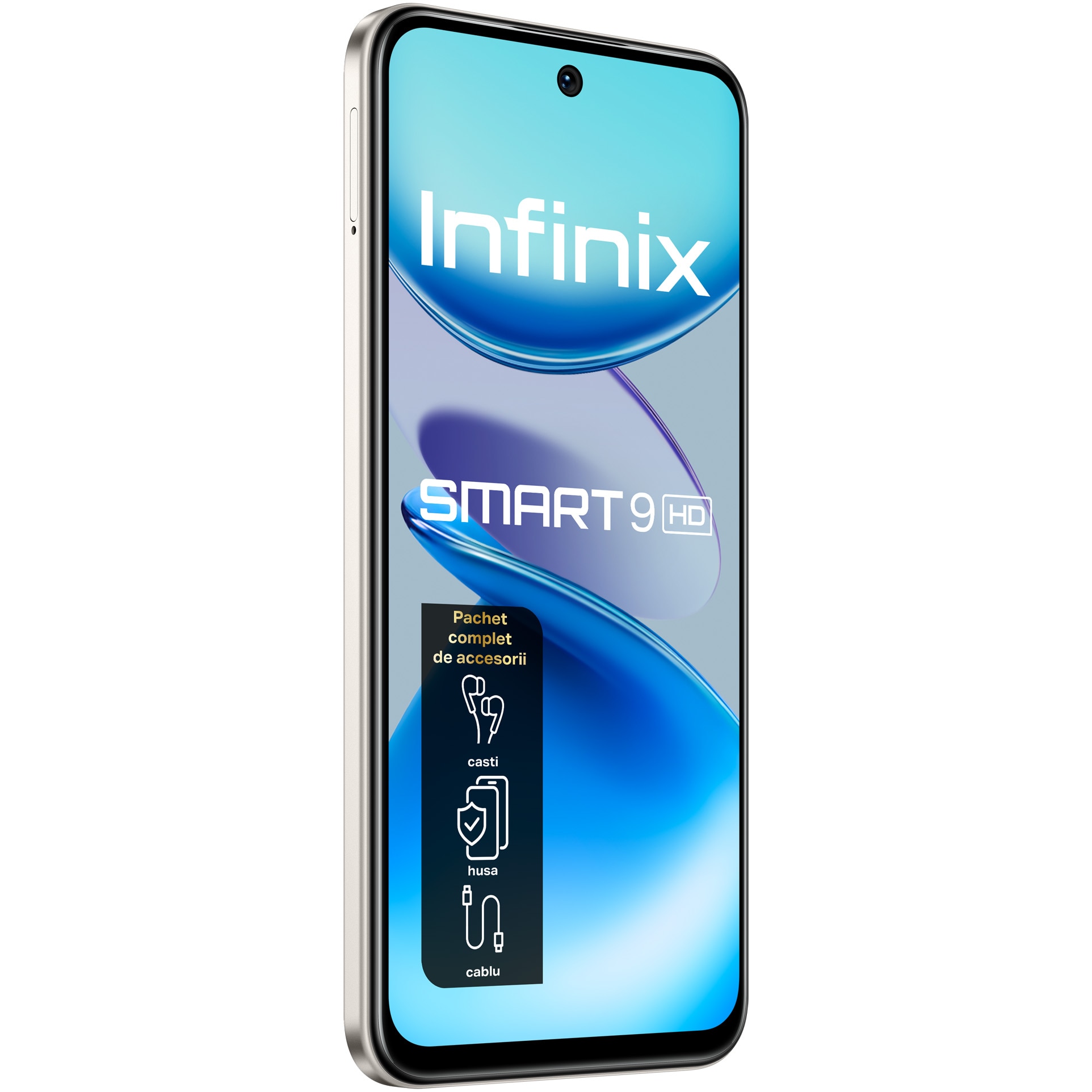 Telefon mobil INFINIX SMART 9 HD, 4GB, 64GB, 4G, NEO TITANIUM