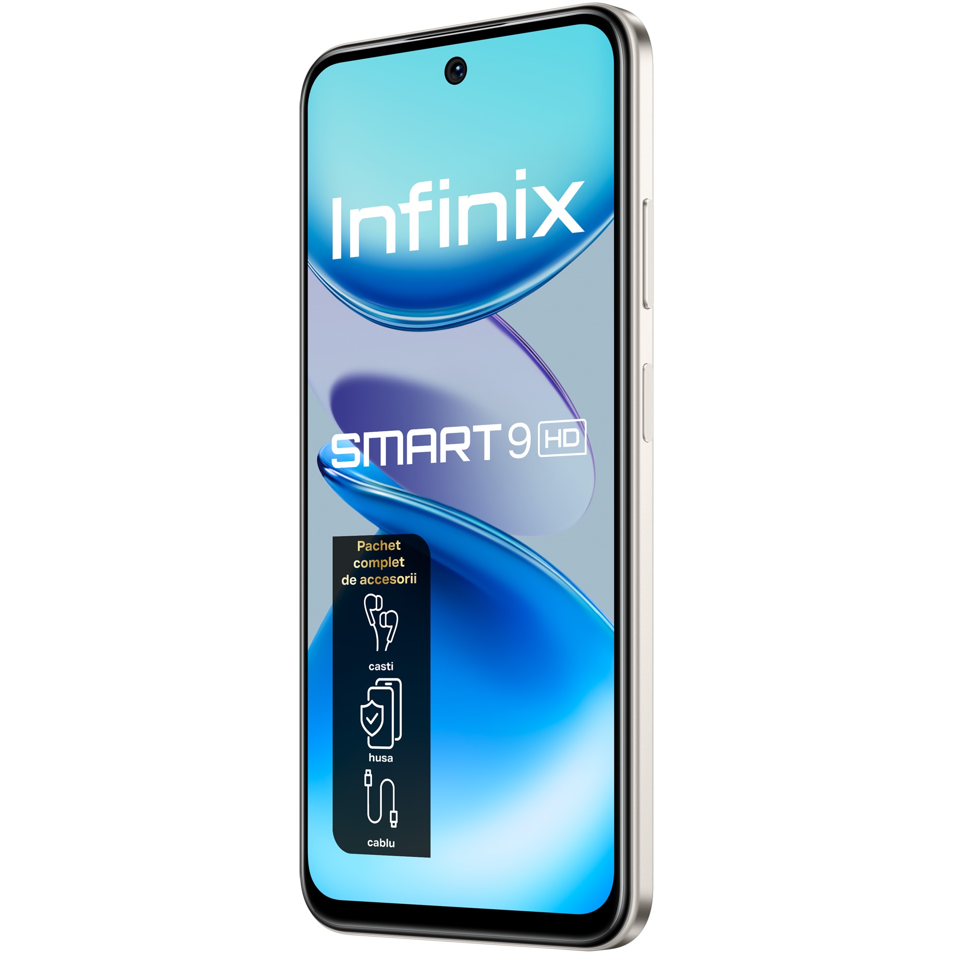 Telefon mobil INFINIX SMART 9 HD, 4GB, 64GB, 4G, NEO TITANIUM