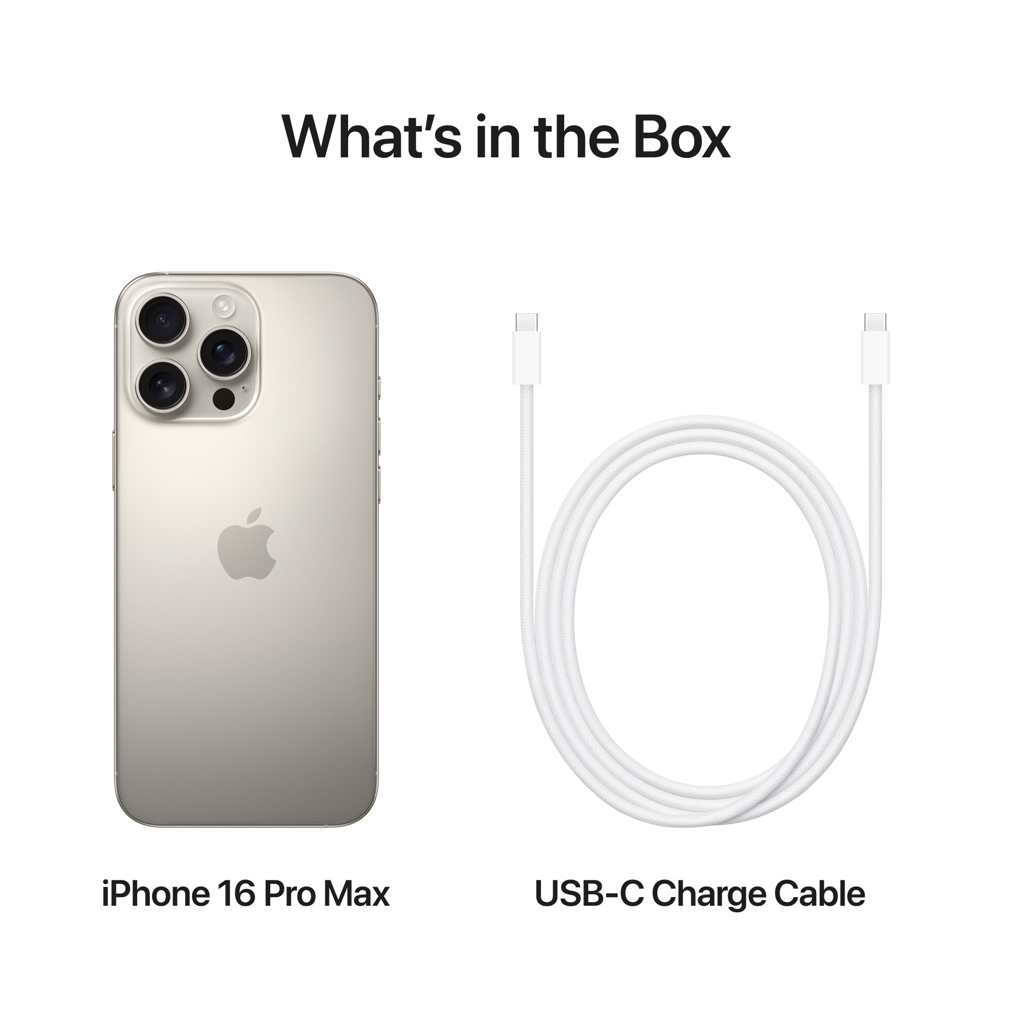 Telefon mobil Apple iPhone 16 Pro Max, 512GB, 5G, Natural Titanium