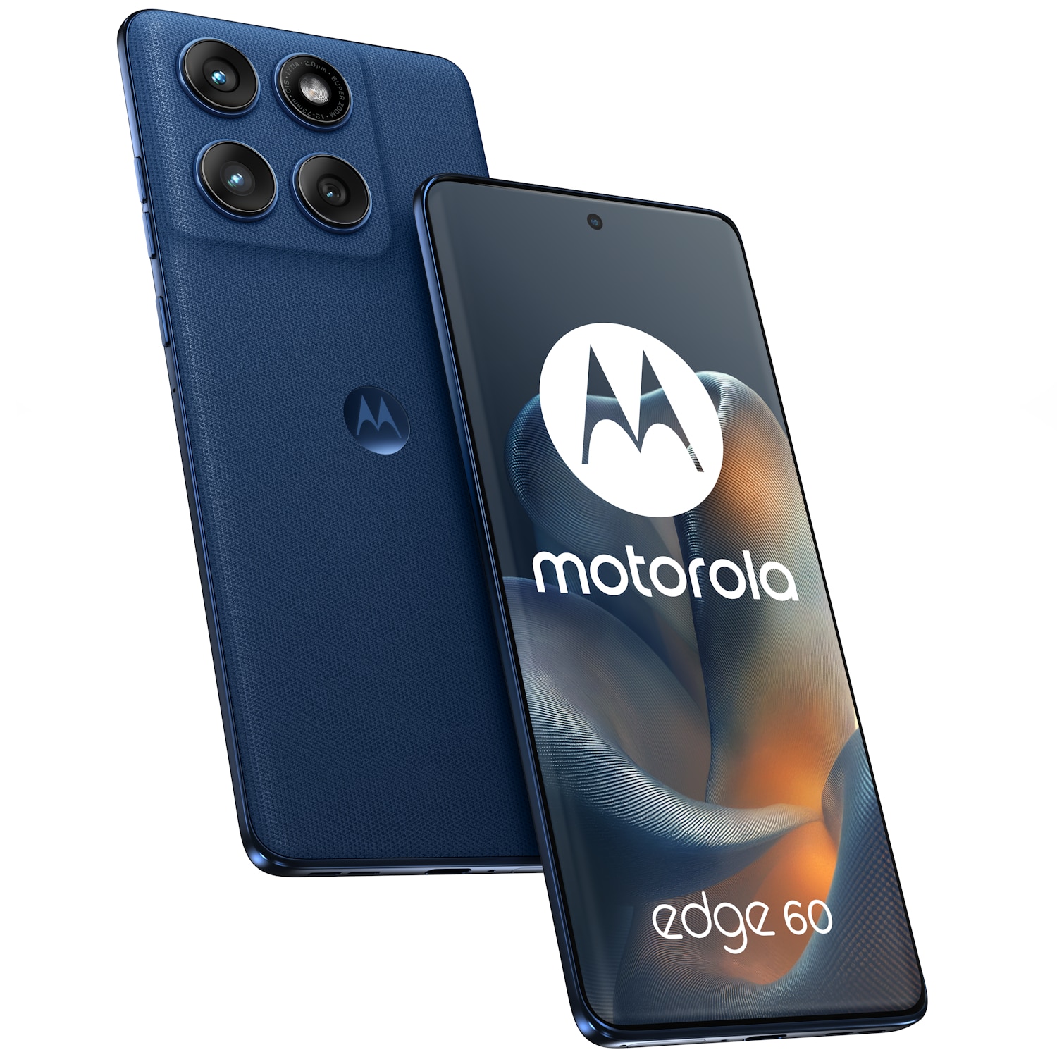 Telefon mobil Motorola Edge 60, Dual SIM, 256GB, 8GB RAM, 5G PANTONE Gibraltar Sea