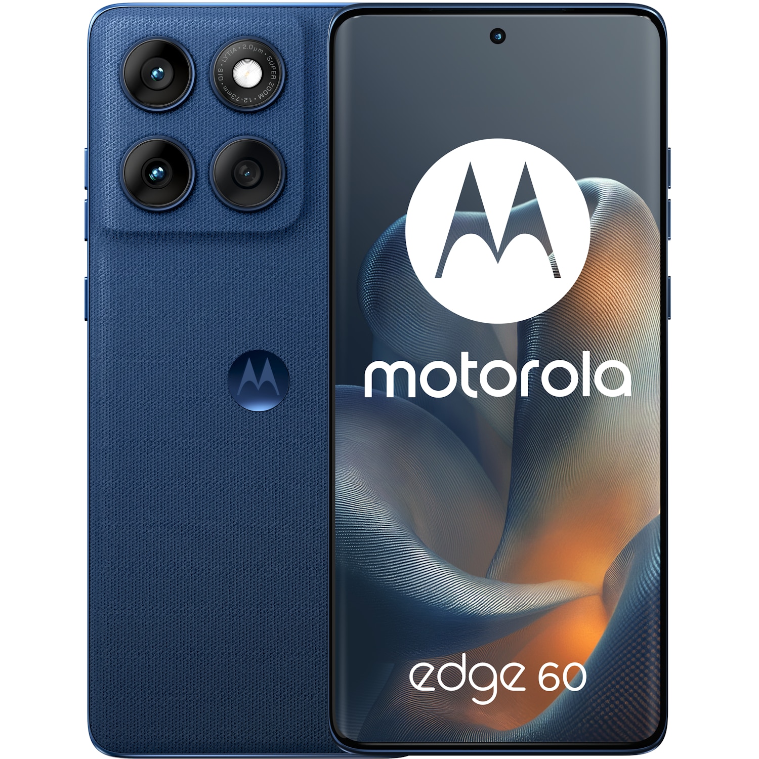 Telefon mobil Motorola Edge 60, Dual SIM, 256GB, 8GB RAM, 5G PANTONE Gibraltar Sea
