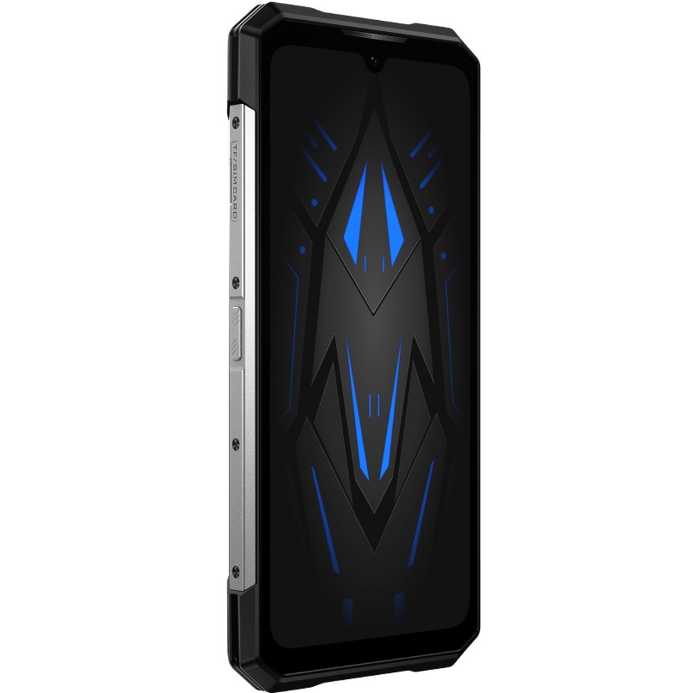 Telefon mobil Doogee S200 VIP Package (include casti BoneBeat Run), 5G, Dual SIM, Octa-Core Dimensity 7050, Dual Display 6.58' 120Hz IPS + 1.32' AMOLED, 48GB RAM, 256GB, Stereo, 10100mAh, NFC, IP68/IP69K, Android 16, Silver