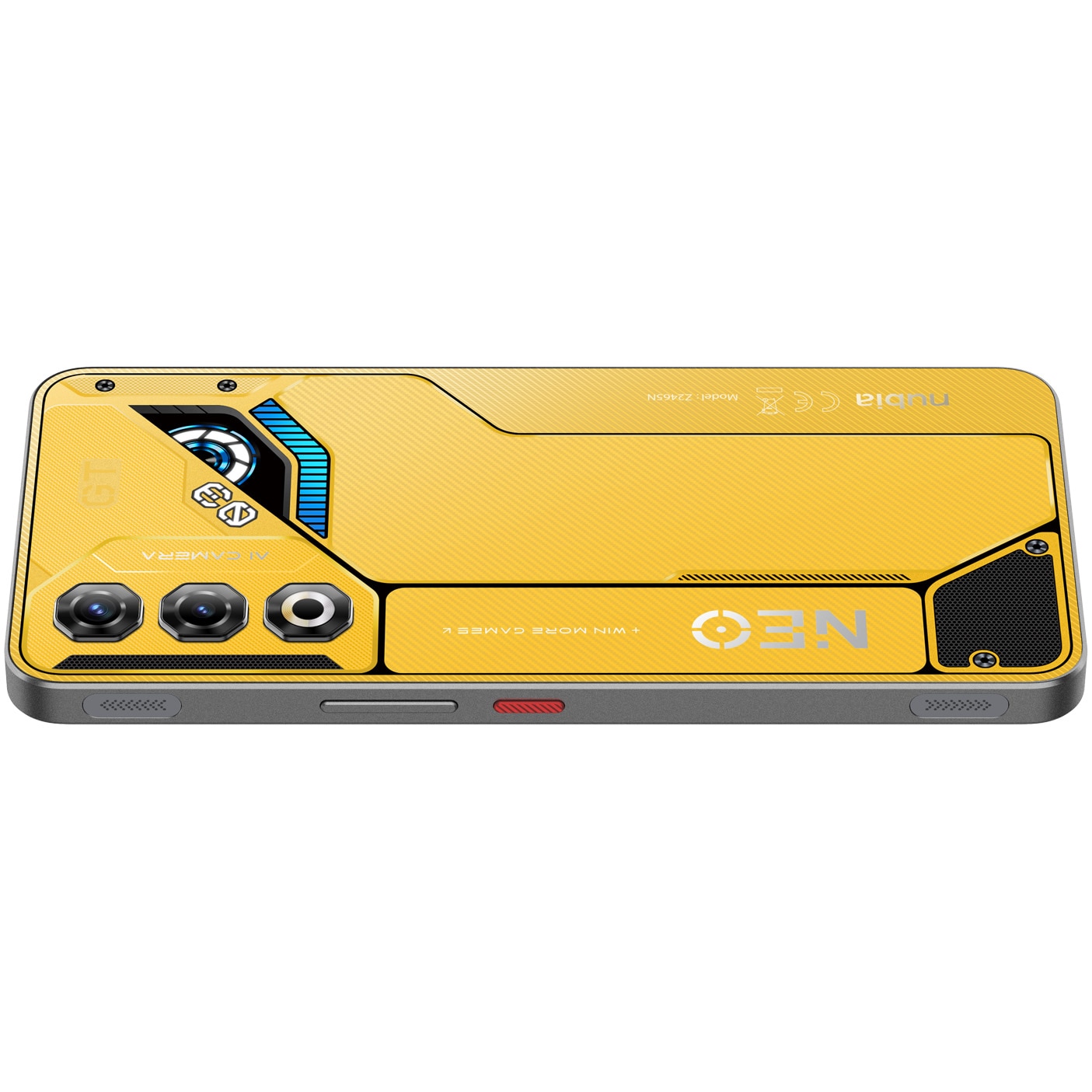 Telefon mobil ZTE nubia NEO 3GT, Dual SIM, 12GB, 256GB, 5G, Yellow