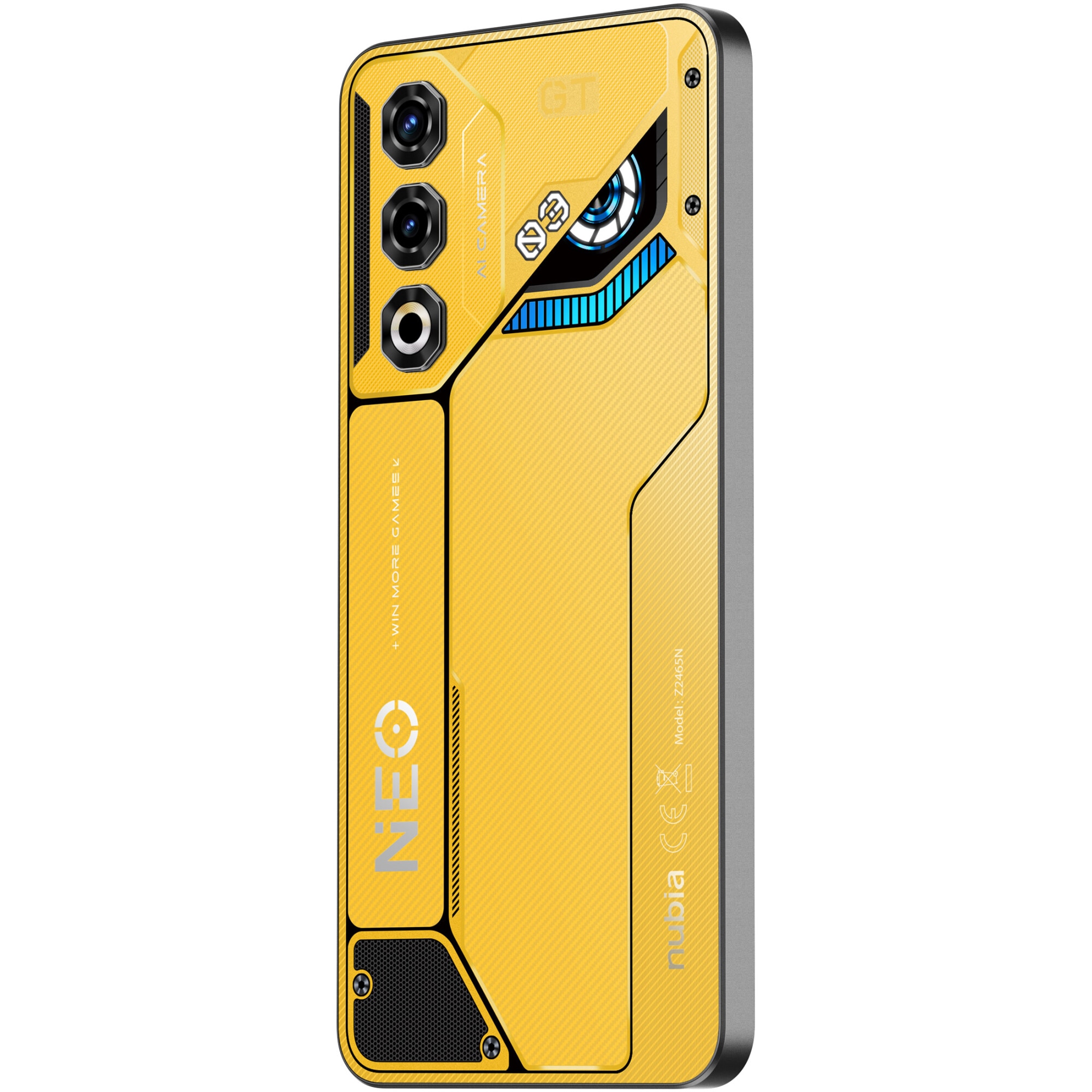 Telefon mobil ZTE nubia NEO 3GT, Dual SIM, 12GB, 256GB, 5G, Yellow