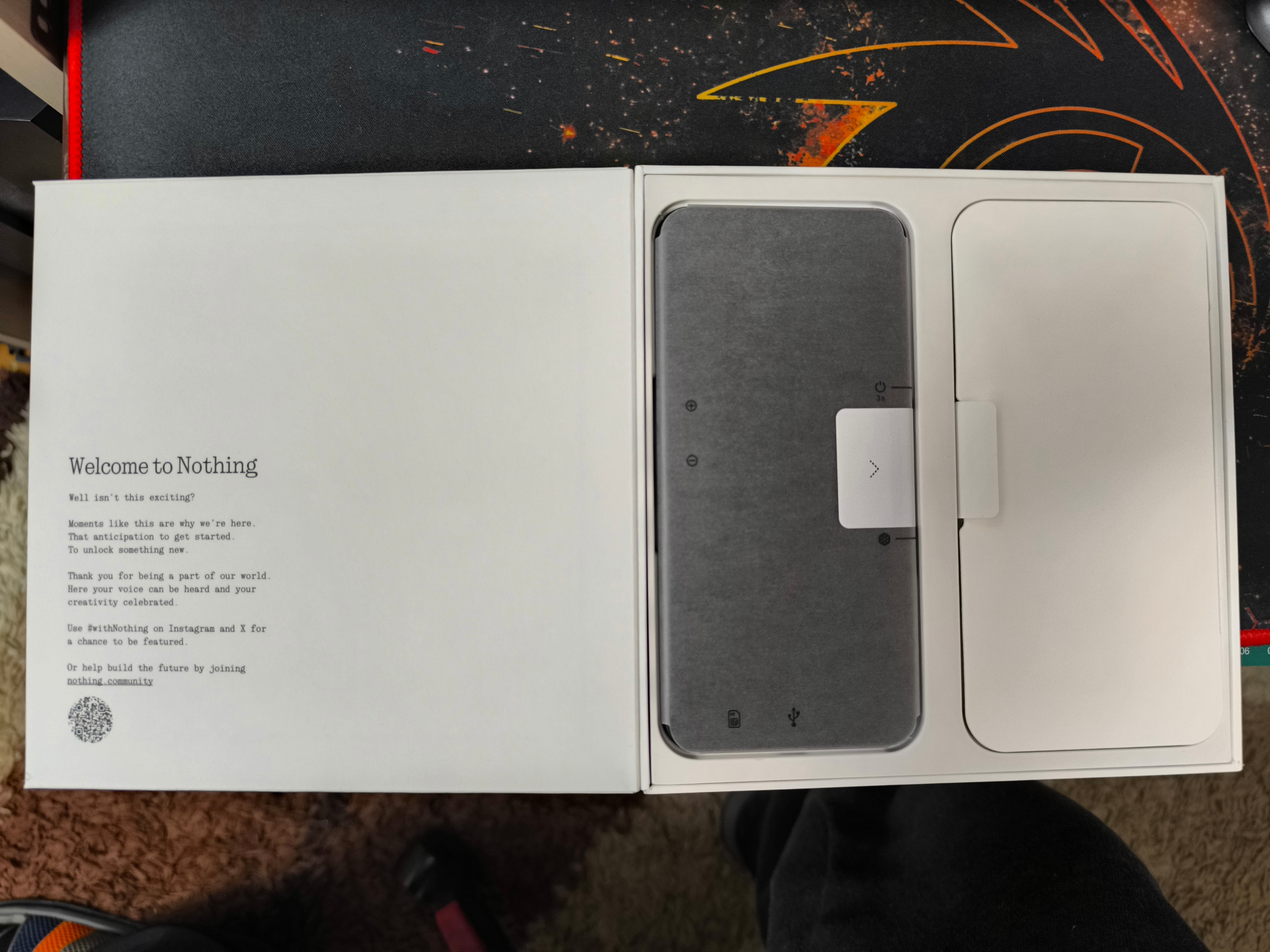 Telefon mobil Nothing Phone (3), 512GB, 16GB RAM, 5G, White