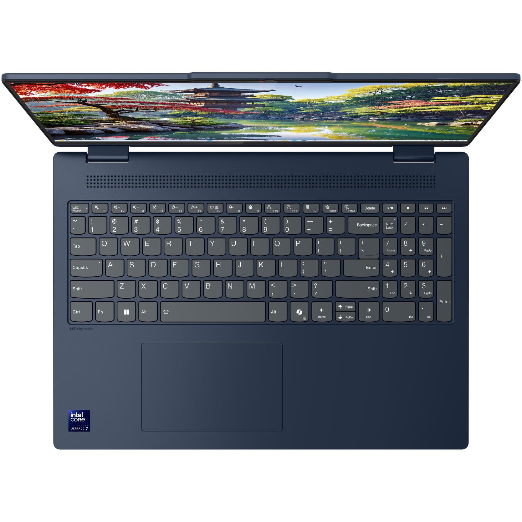 Laptop Lenovo IdeaPad 5 2-in-1 16IAL10 cu procesor Intel® Core Ultra 7 255H pana la 5.1GHz, 16" WUXGA, IPS, Touch, 16GB LPDDR5x RAM, 1TB SSD, Intel® Arc™ Graphics, Windows® 11 Home, Cosmic Blue