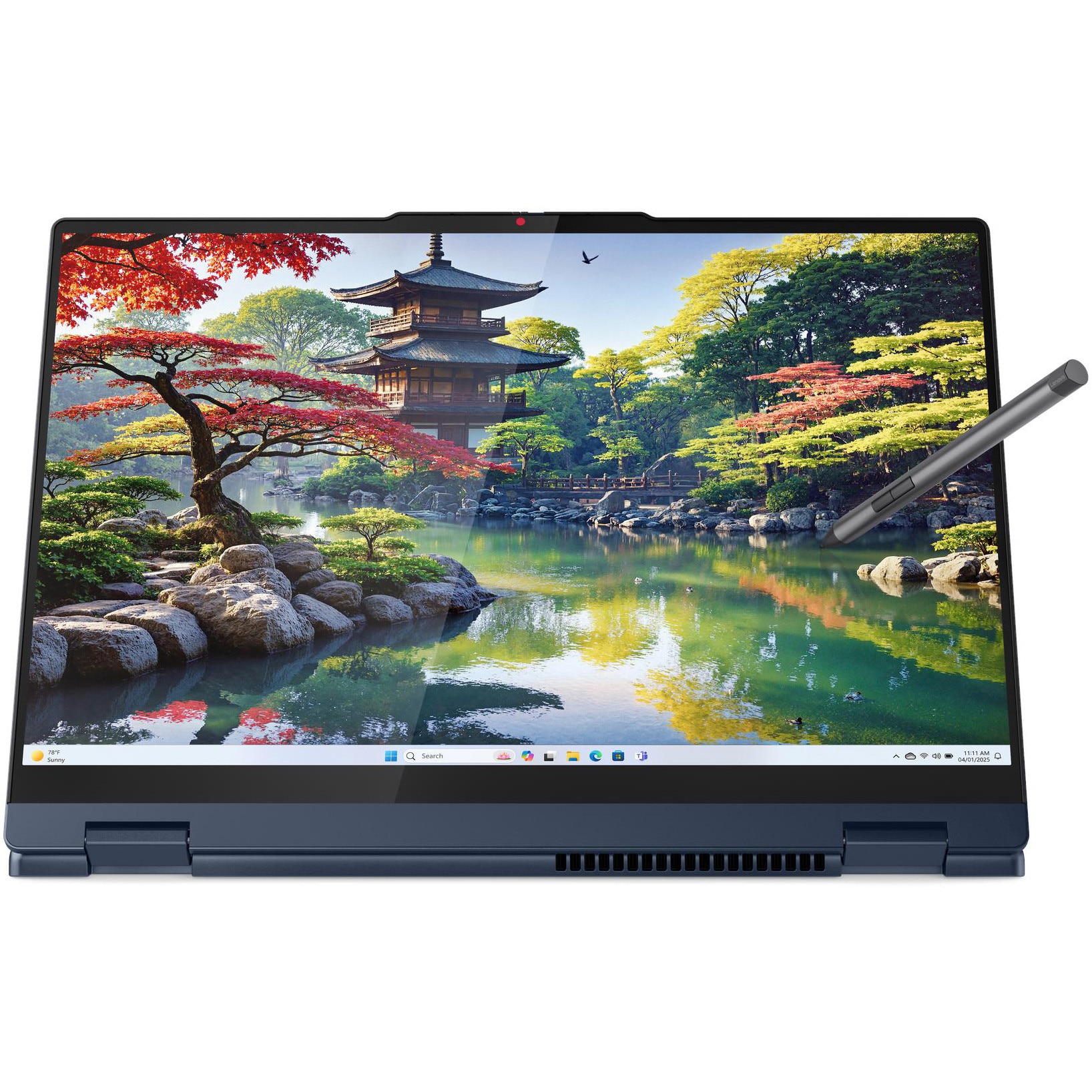 Laptop Lenovo IdeaPad 5 2-in-1 16IAL10 cu procesor Intel® Core Ultra 7 255H pana la 5.1GHz, 16" WUXGA, IPS, Touch, 16GB LPDDR5x RAM, 1TB SSD, Intel® Arc™ Graphics, Windows® 11 Home, Cosmic Blue