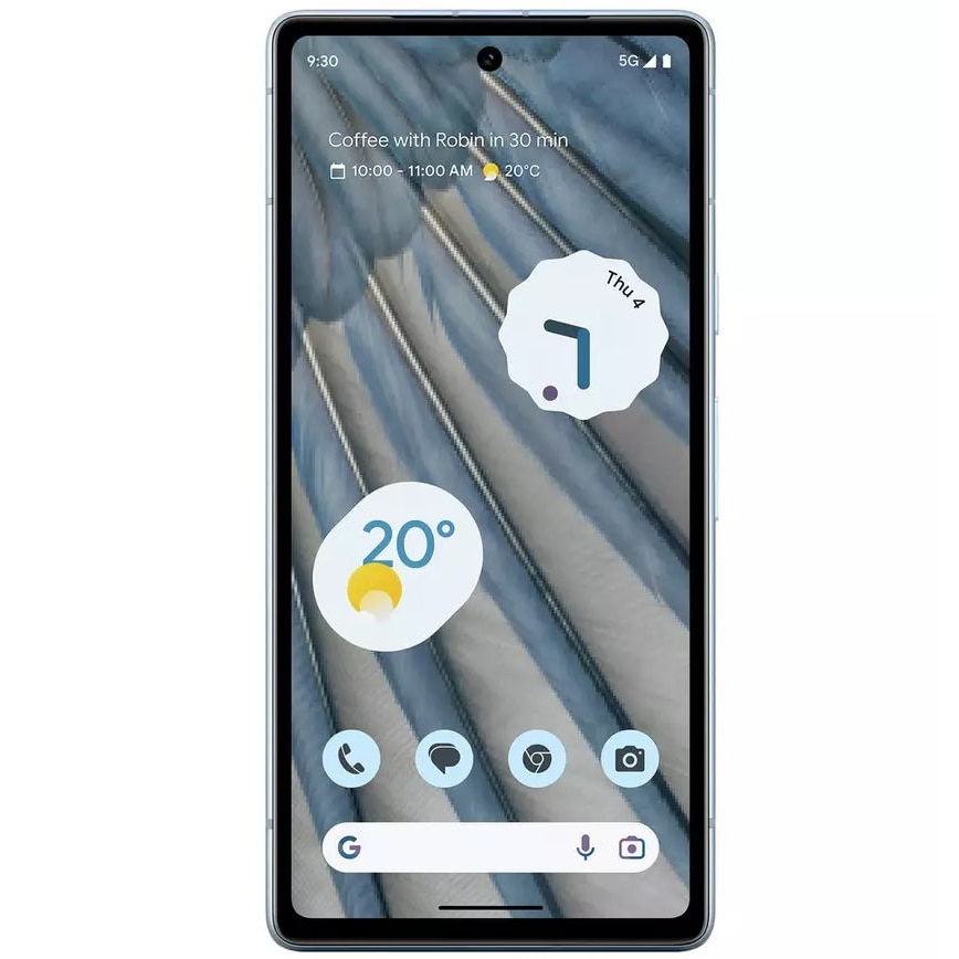 Telefon Mobil Google Pixel 7a, Procesor Google Tensor G2 Octa-Core, AMOLED Capacitive Touchscreen 6.1", 8GB RAM, 128GB Flash, Camera Duala 63+13MP, Wi-Fi, 5G, Android Albastru