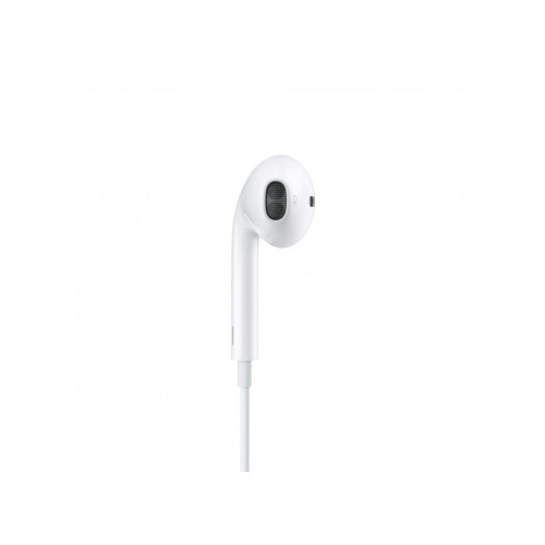 Casti cu fir Apple, In-Ear Lightning, microfon, design ergonomic, Alb
