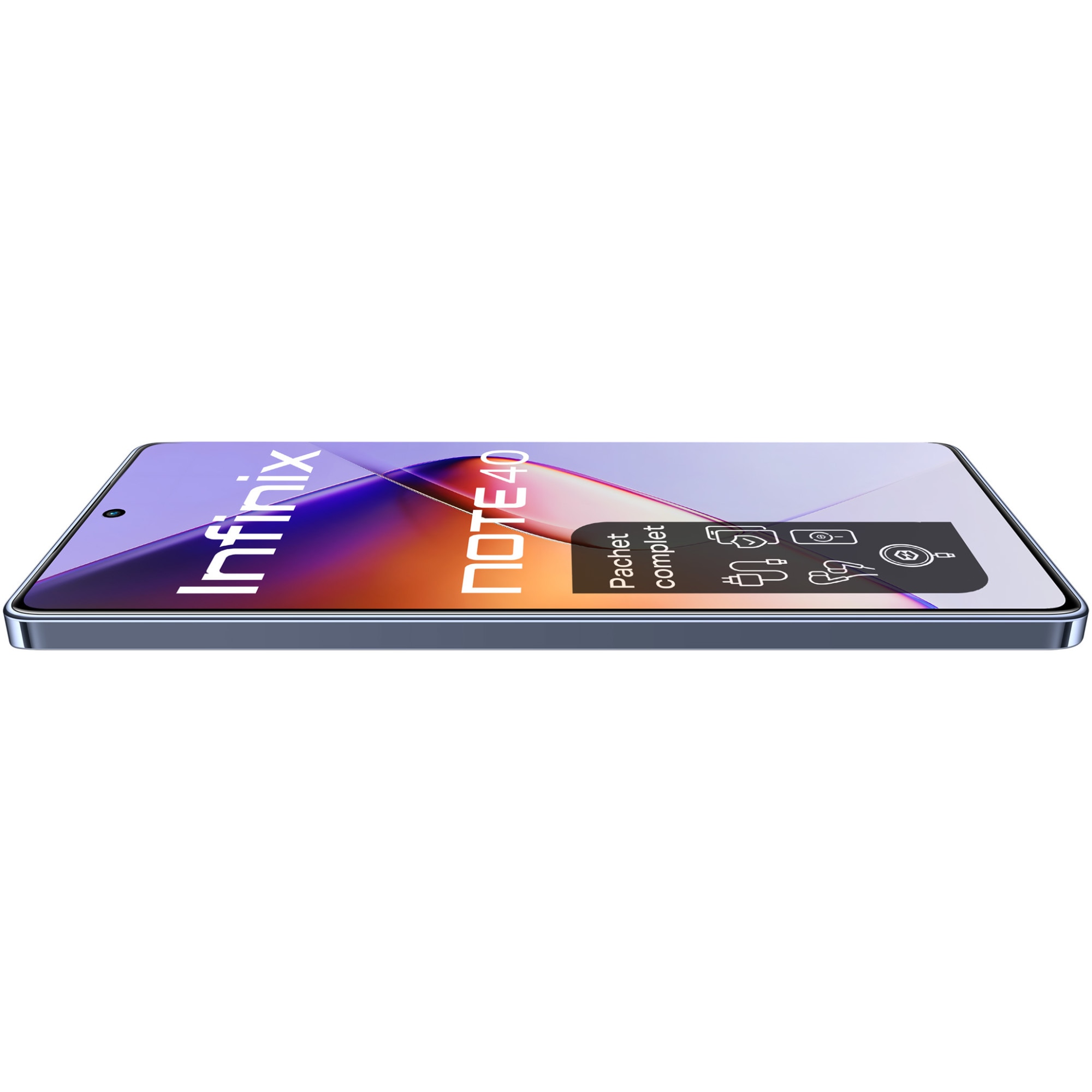 Telefon mobil Infinix NOTE 40, 8GB RAM, 256GB, 4G, Obsidian Black