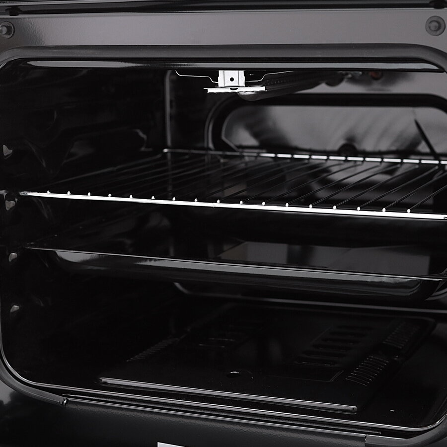 Aragaz Samus SM667APGS ANTHRACIT 4 arztoare pe gaz, Cuptor 55 l, Aprindere electrica arzatoare, Grill, negru