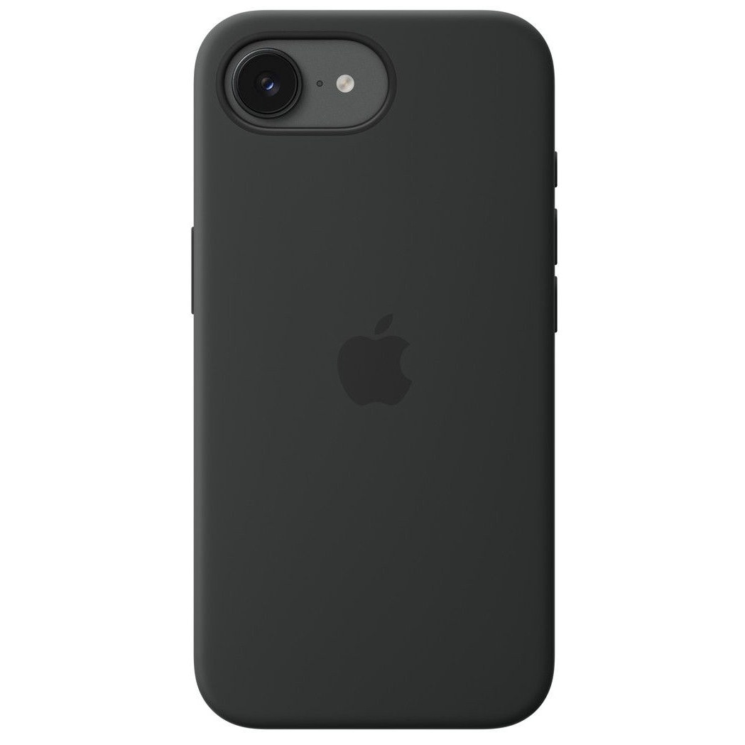 Husa de protectie Apple Silicone Case with MagSafe pentru iPhone 17e, Black