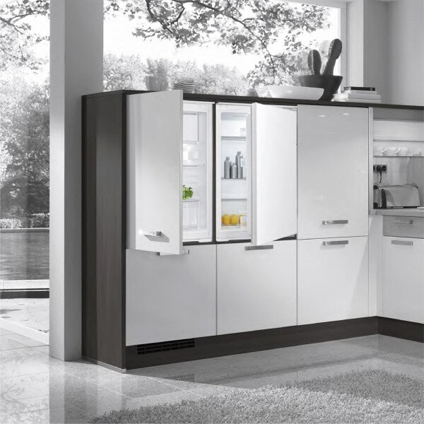 Frigider incorporabil cu o usa Samus SFBI174E, 118 L, Termostat Reglabil, Clasa energetica E, 2 rafturi, H 88 cm, Alb