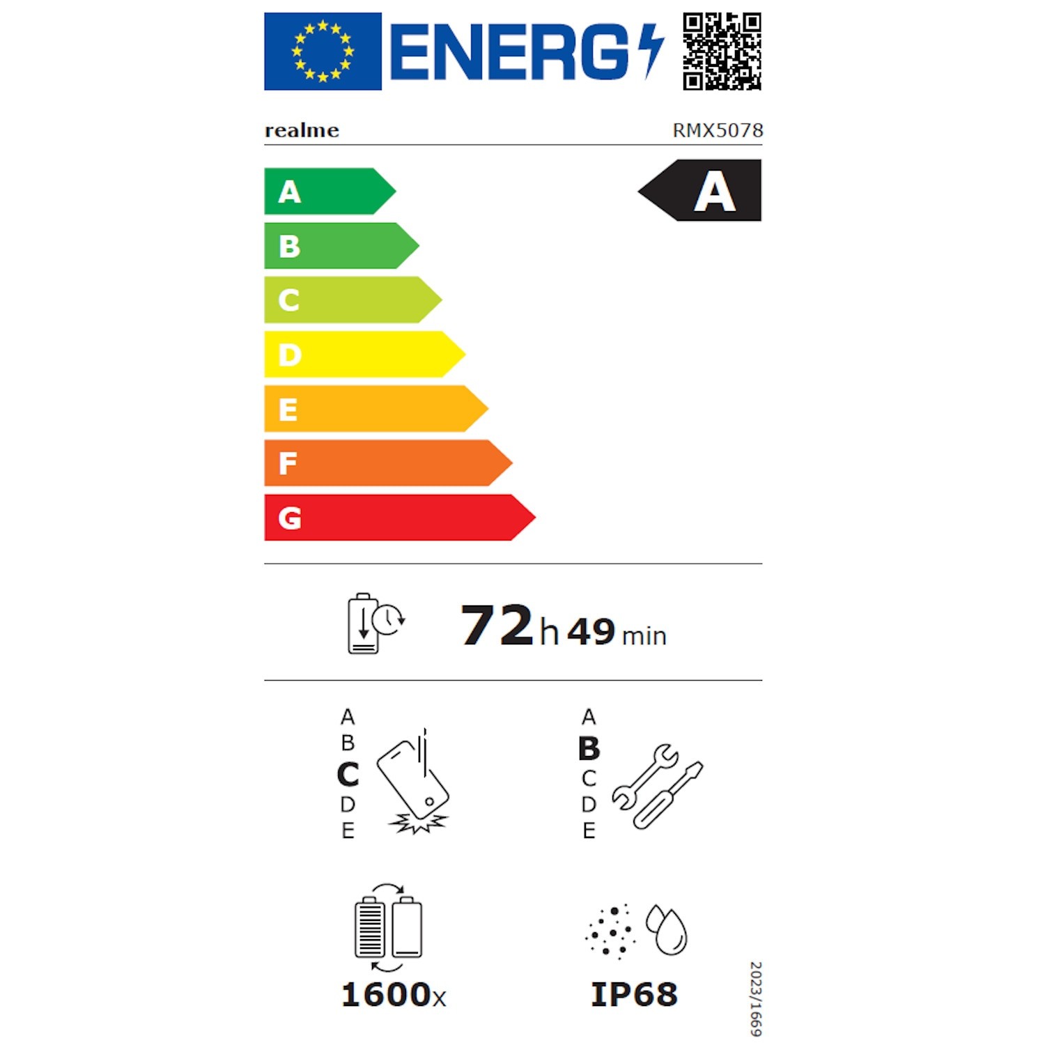 Telefon mobil realme 14T 5G, Dual SIM, 256GB, 8GB RAM Obsidian Black