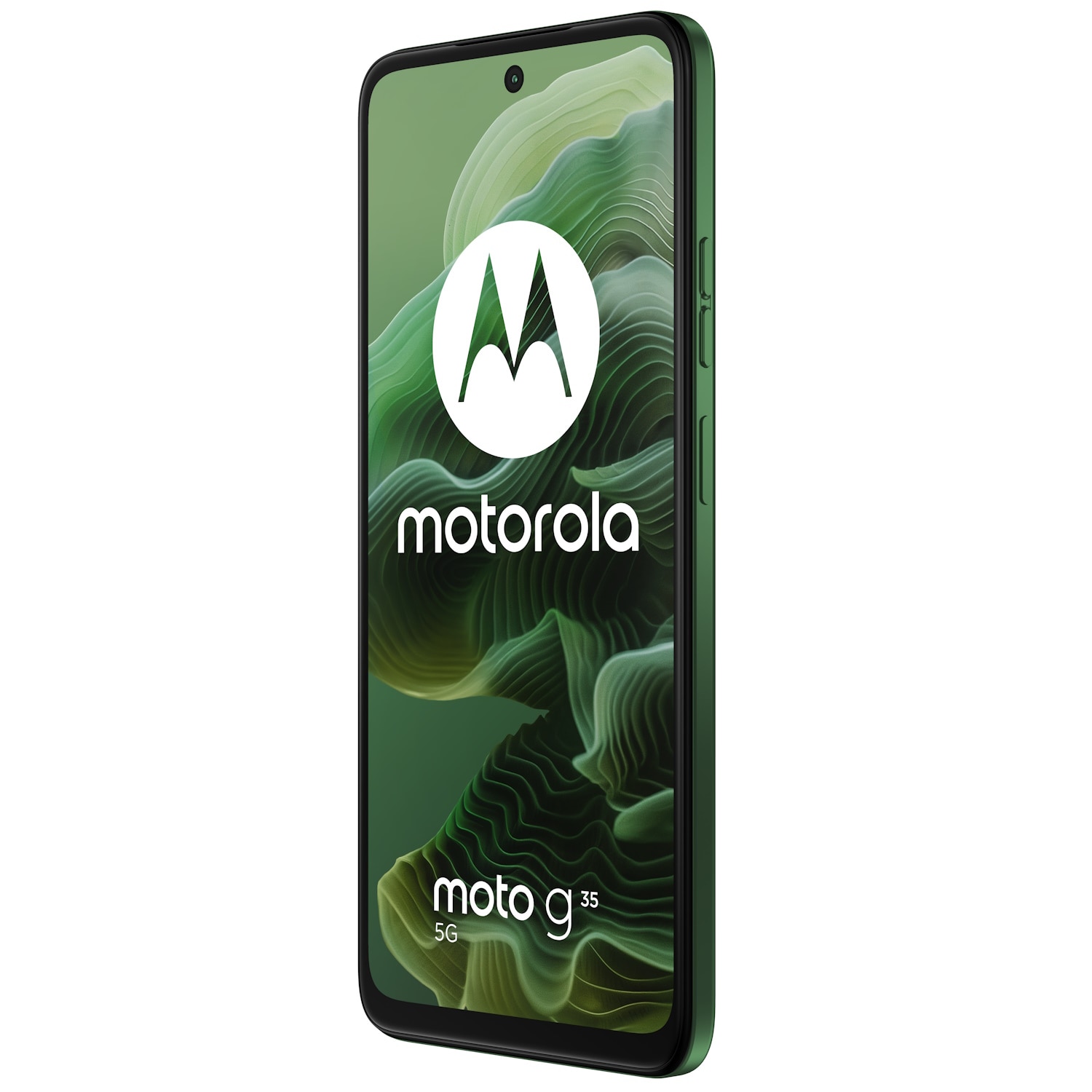 Telefon mobil Motorola Moto g35, 5G Dual SIM, 4GB RAM, 256GB, Leaf Green