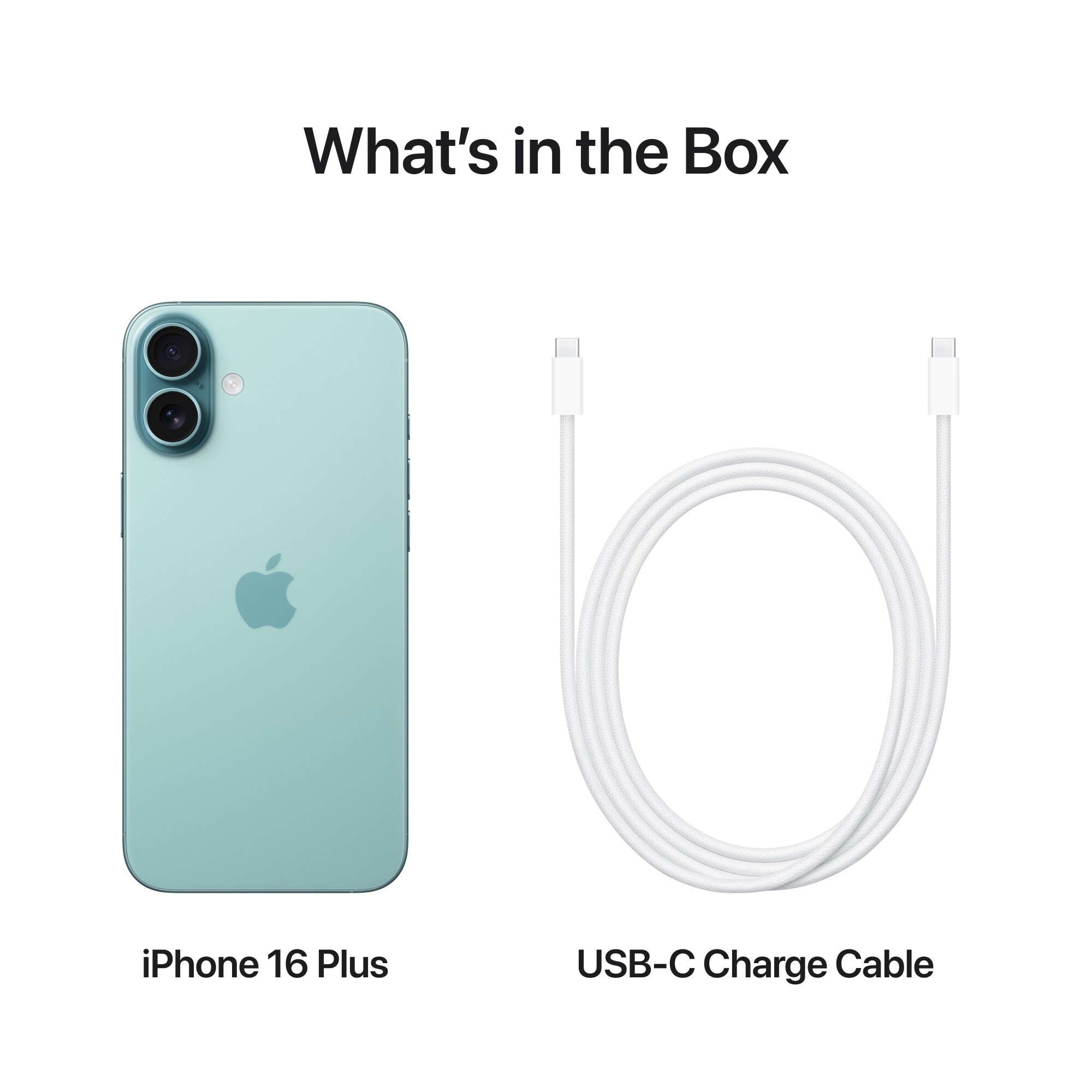Telefon mobil Apple iPhone 16 Plus, 256GB, 5G, Teal