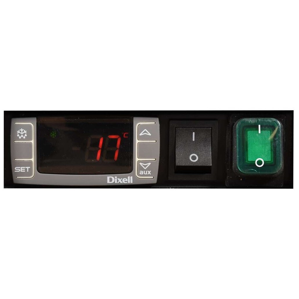 Vitrina de racire a sticlei cu 3 usi 341 l negru Yato YG-05360