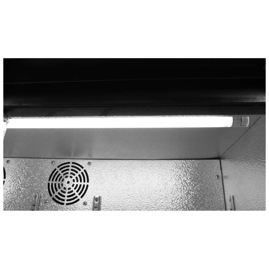 Vitrina de racire a sticlei cu 3 usi 341 l negru Yato YG-05360