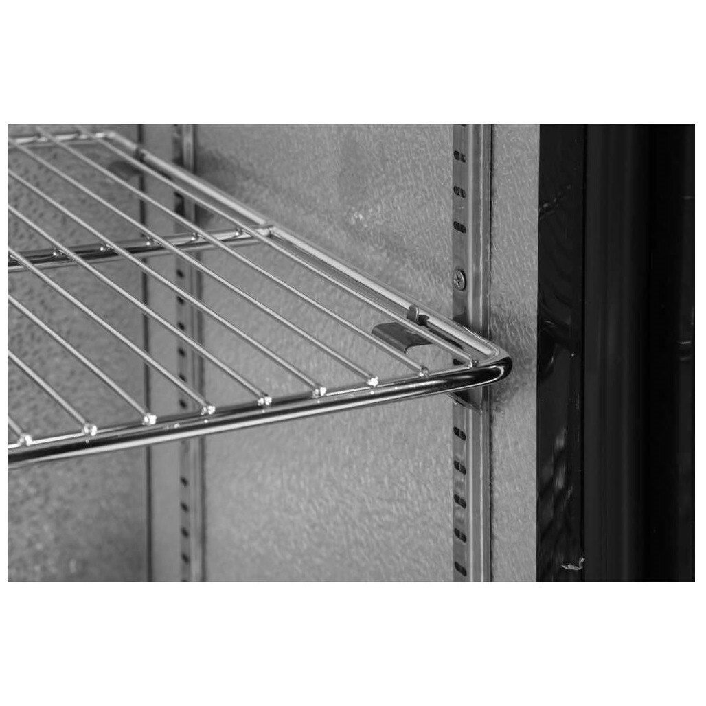 Vitrina de racire a sticlei cu 3 usi 341 l negru Yato YG-05360