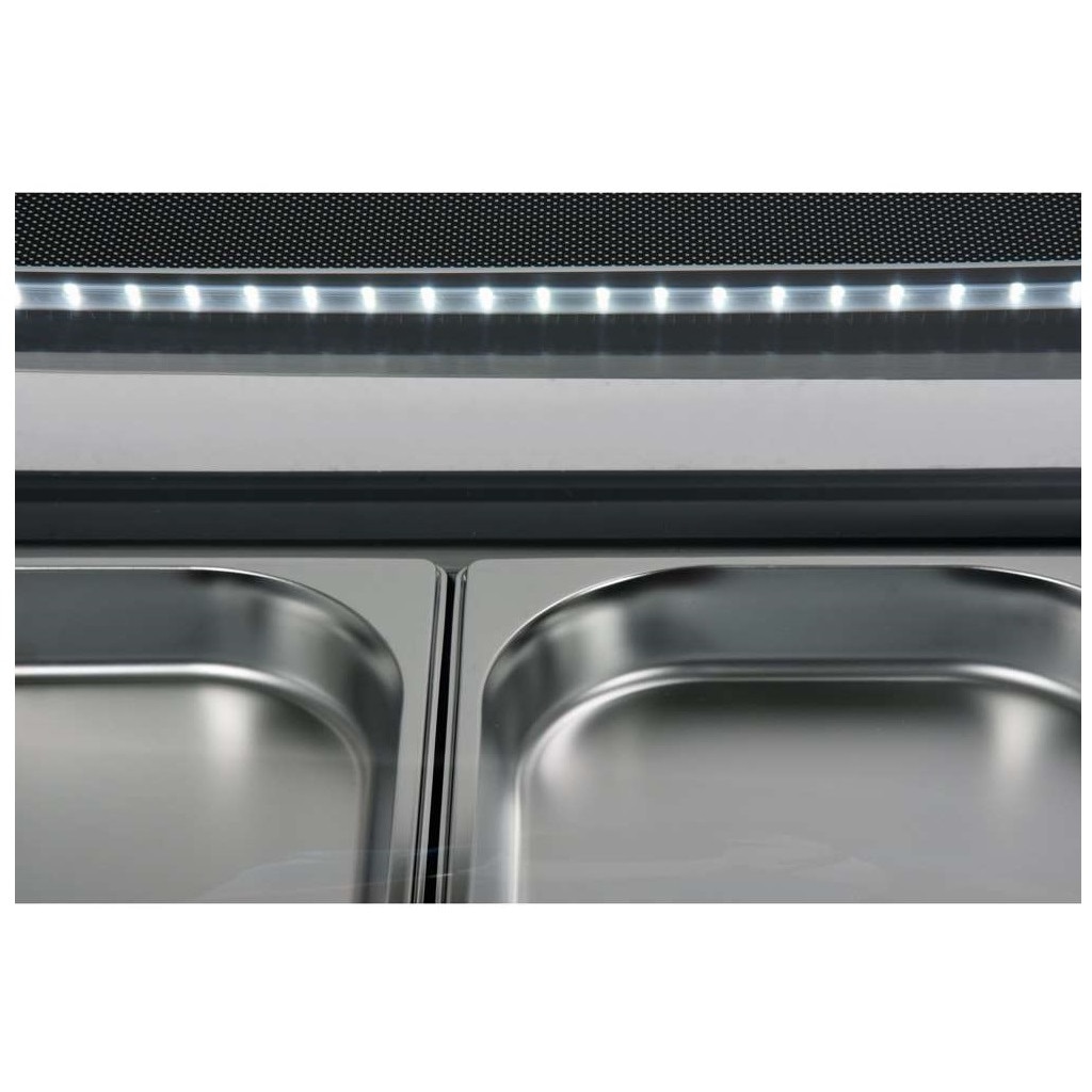 Vitrina frigorifica pentru sushi 5x1/2GN Yato YG-05005