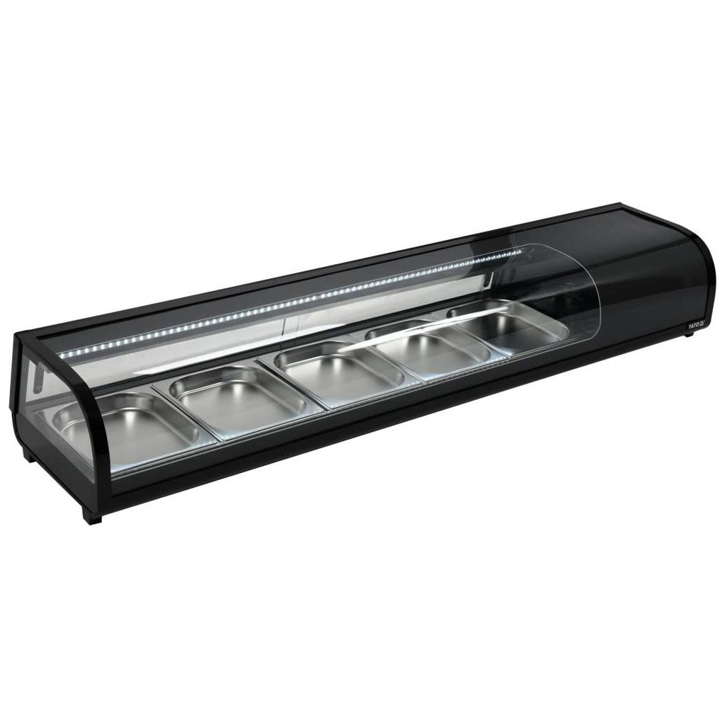 Vitrina frigorifica pentru sushi 5x1/2GN Yato YG-05005