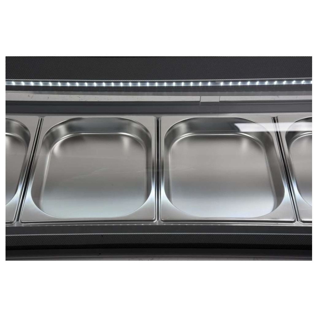 Vitrina frigorifica pentru sushi 5x1/2GN Yato YG-05005