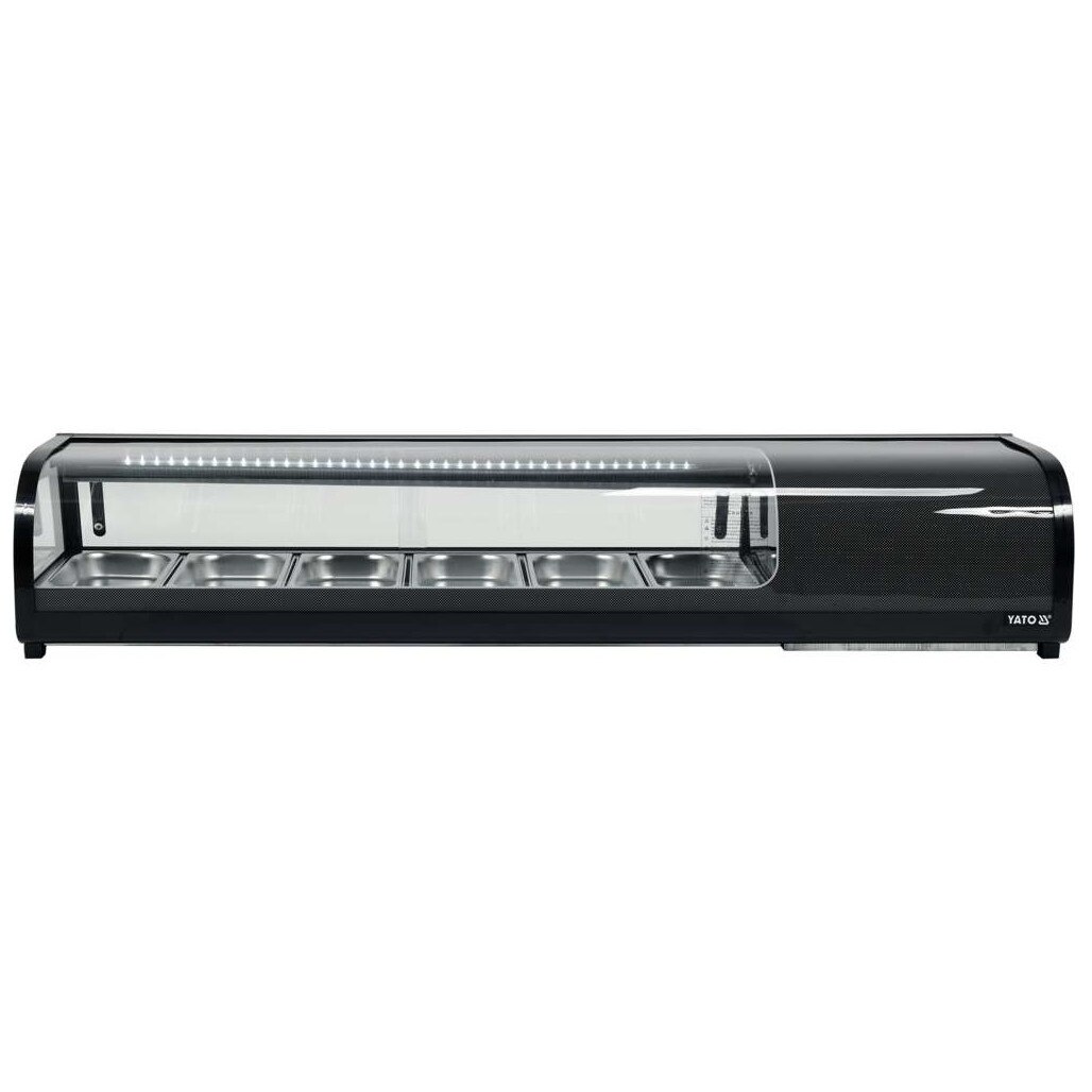 6x1/3GN vitrina frigorifica pentru sushi refrigerata Yato YG-05002
