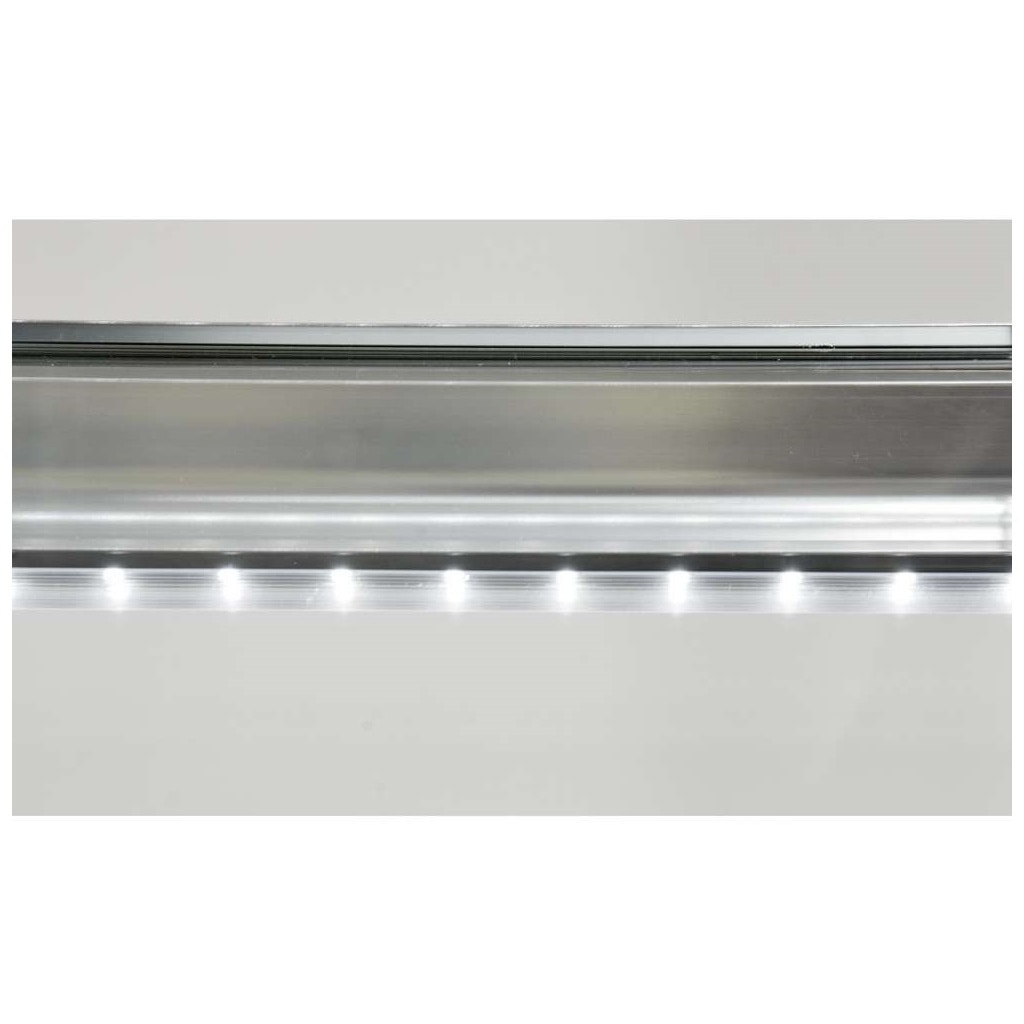 Vitrina frigorifica de sine statatoare cu o capacitate de 300L, de culoare neagra Yato YG-05040