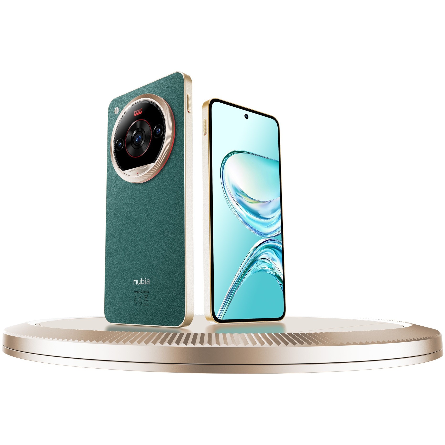 Telefon mobil ZTE nubia Focus 2 Ultra, Dual SIM, 8GB, 512GB, 5G, Verde