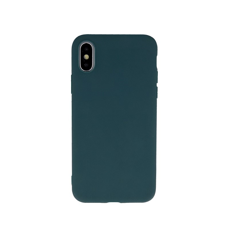 Husa mata din TPU pentru iPhone 15 Pro Max, verde