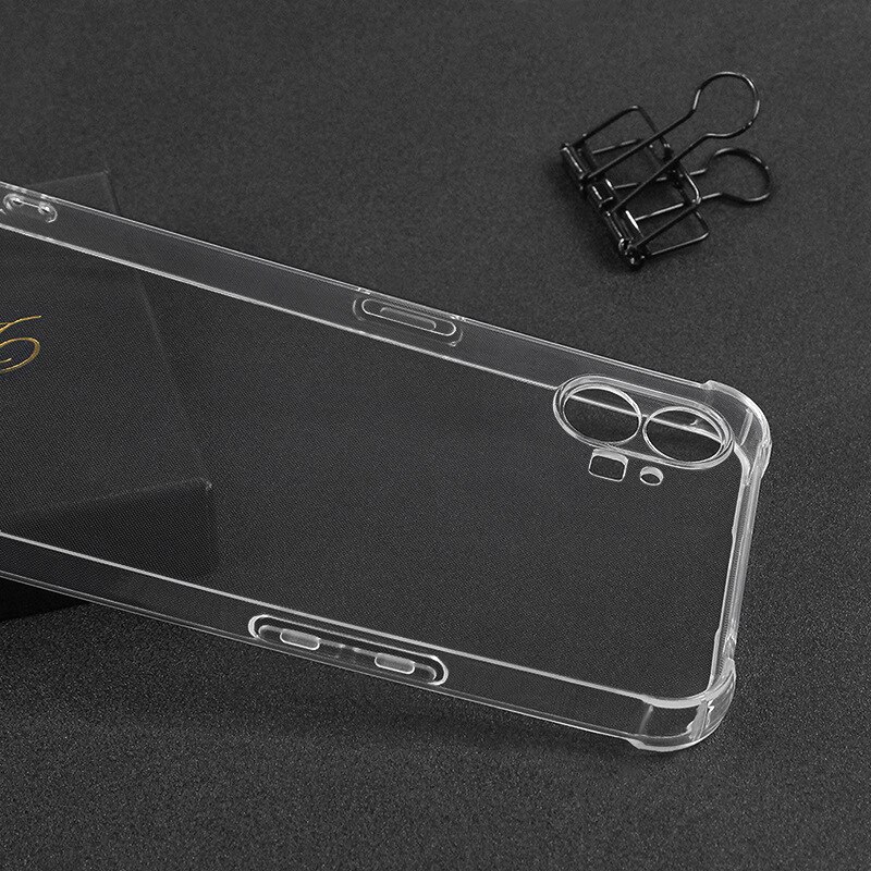Husa silicon transparenta compatibila cu Nothing Phone 1, Patru colturi rezistent la socuri, clar