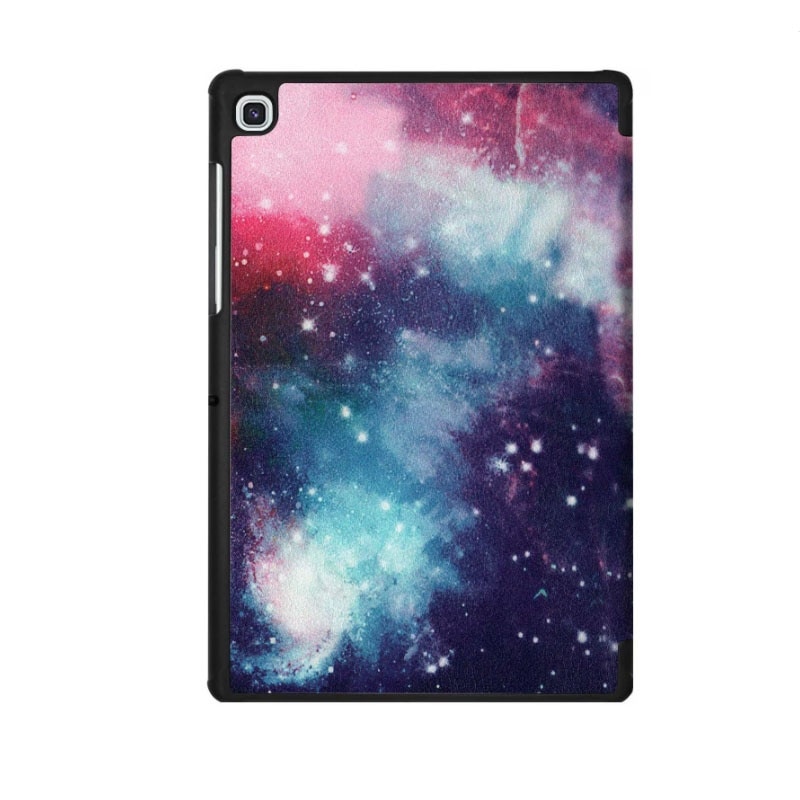 Husa pentru tableta, piele triplata, 10.5'', compatibila cu Samsung Galaxy Tab A8 10.5” X205/X205 2021, Mauve
