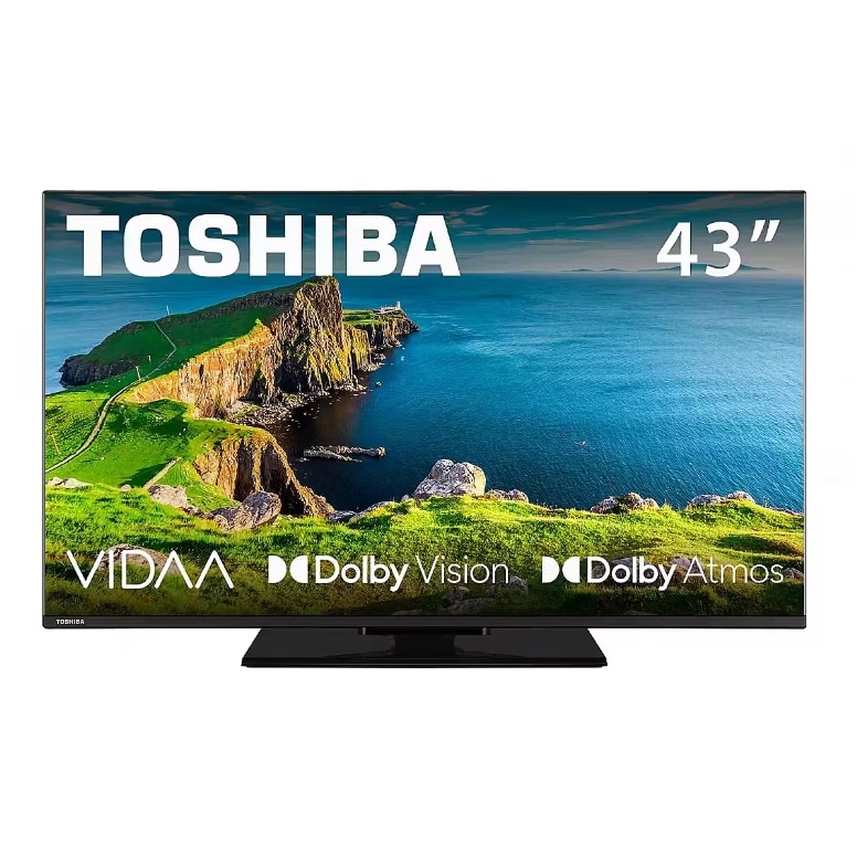 Televizor LED Toshiba 109 cm 43" 43UV3F63DG, Ultra HD 4K, Smart TV, WiFi, CI+