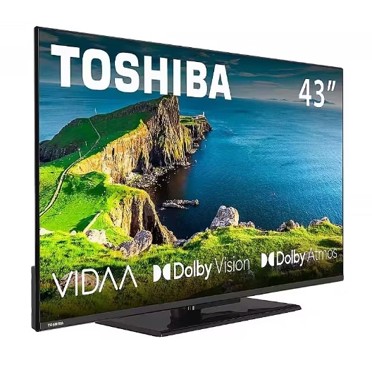 Televizor LED Toshiba 109 cm 43" 43UV3F63DG, Ultra HD 4K, Smart TV, WiFi, CI+