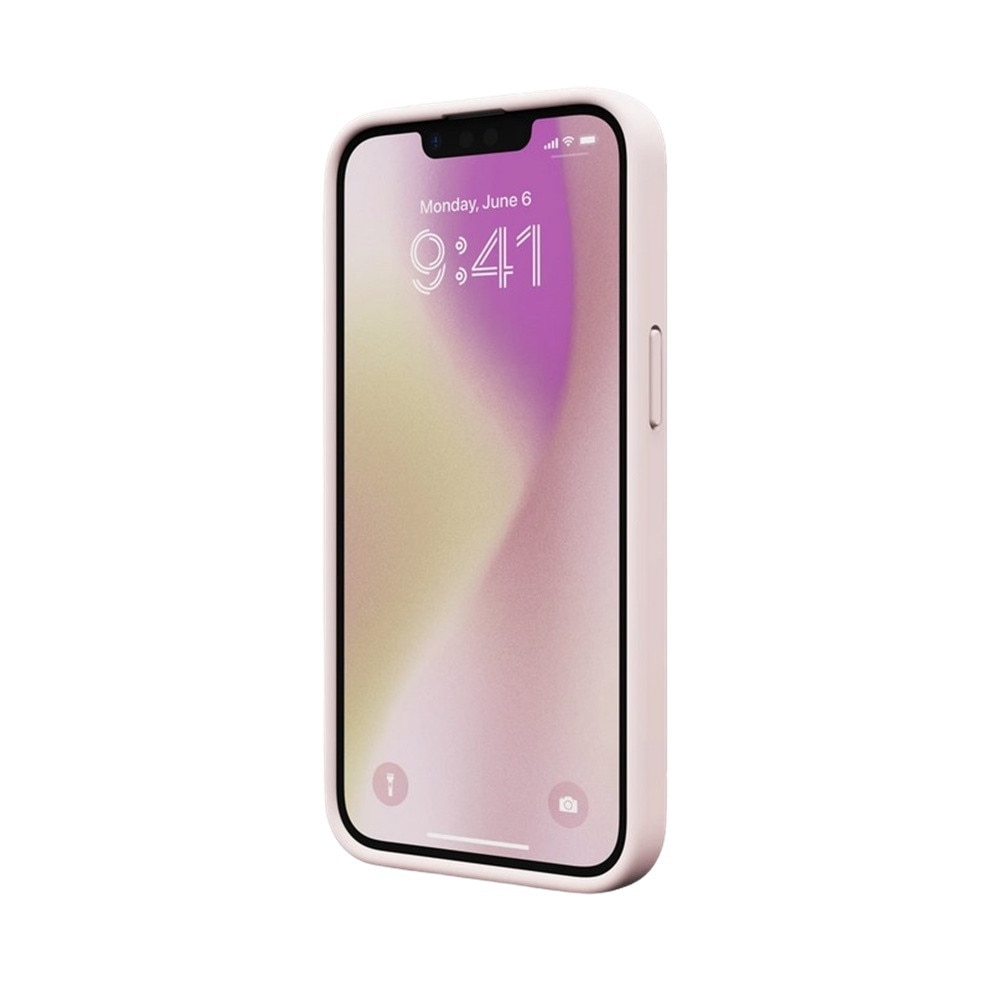 Husa de telefon compatibilă cu iPhone 17e - husă din silicon roz pudră