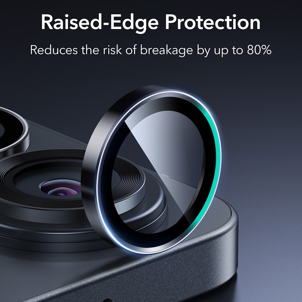 Folie Camera pentru Samsung Galaxy S26 Ultra - ESR Armorite Camera Lens Protectors - Black