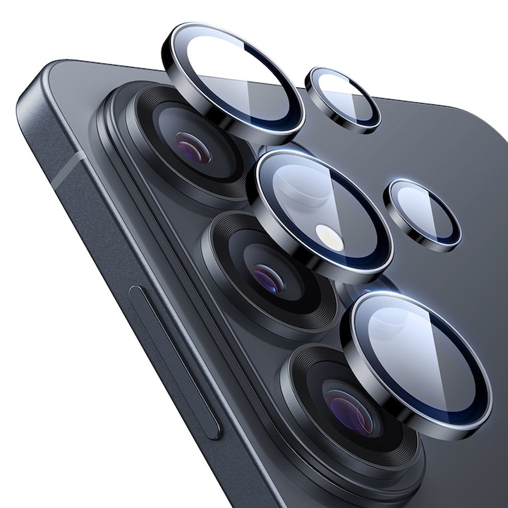 Folie Camera pentru Samsung Galaxy S26 Ultra - ESR Armorite Camera Lens Protectors - Black