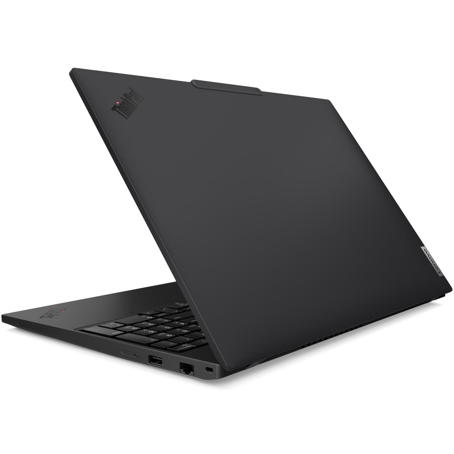 Laptop Lenovo ThinkPad T16 Gen 4 cu procesor Intel Core™ Ultra 7 255U pana la 5.2GHz, 16" WUXGA, IPS, 32GB DDR5 RAM, 1TB SSD, Intel® Graphics, Windows® 11 Pro, Black, 3Y Courier