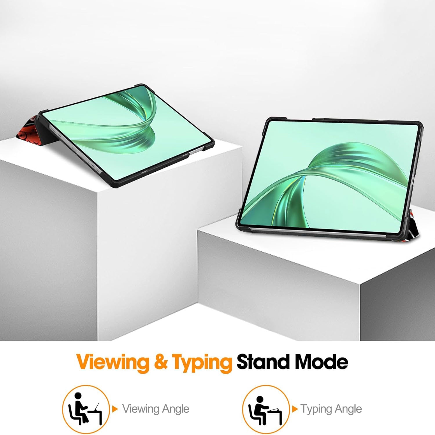 Husa tableta pentru, Honor Pad X8a 11 Inch, auto functie sleep/wake tip stand, Graffiti