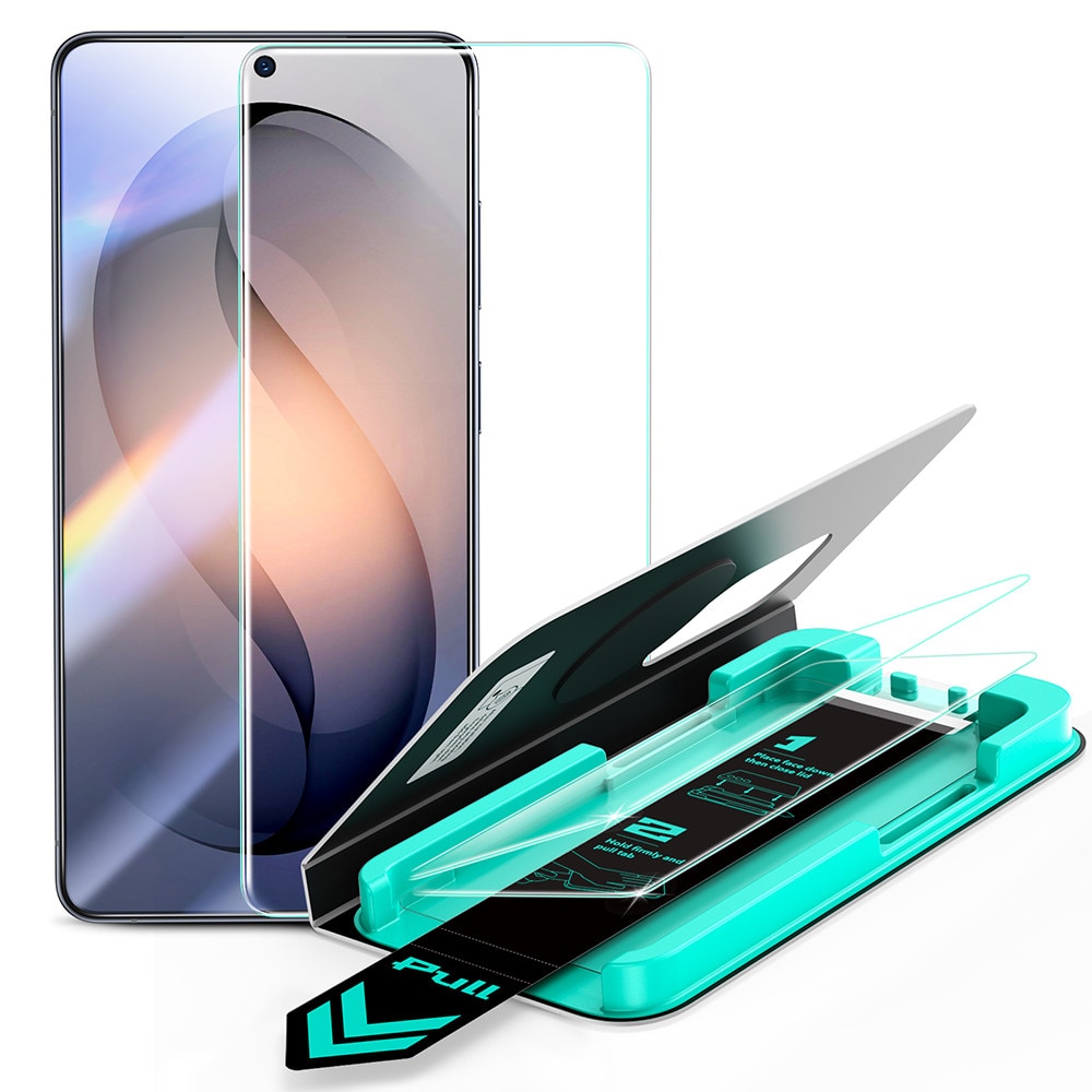 Pachet 2 x Folie sticla pentru Samsung Galaxy S26 Ultra ESR Armorite cu aplicator automat, Potrivire automata, Transparenta