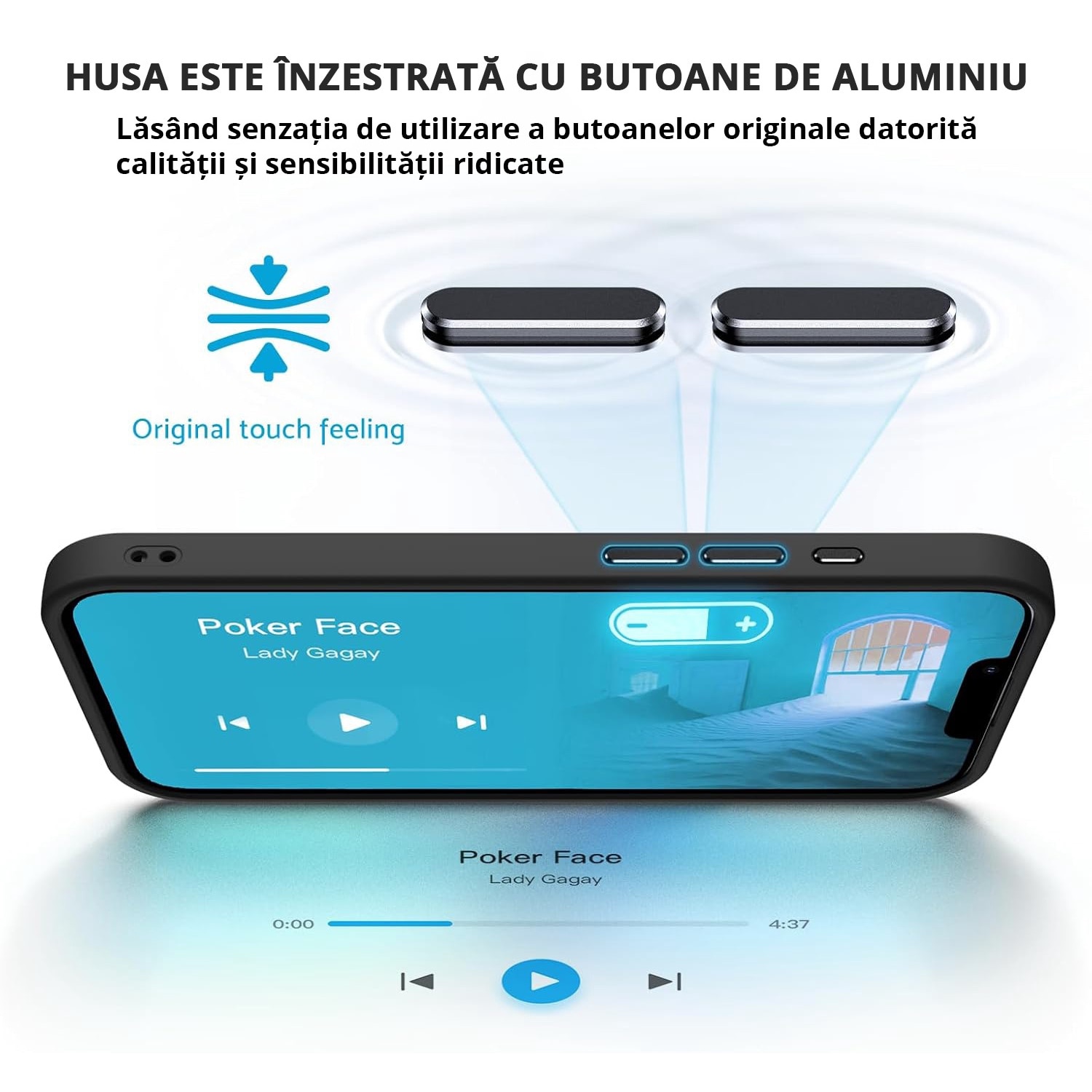 Husa pentru IPhone 16 PRO MAX, MobileSmart MagSafe, Hybrid ultra slim, carcasa spate Antisoc, hardcase, Negru