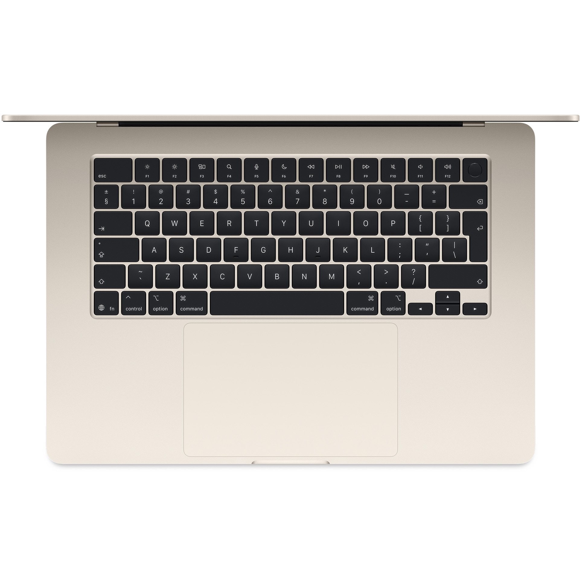 Apple MacBook Air 15'' cu procesor Apple M5, 10 nuclee CPU, 10 nuclee GPU, 16GB RAM, 1TB SSD, Starlight, Tastatura Internationala, Manual RO