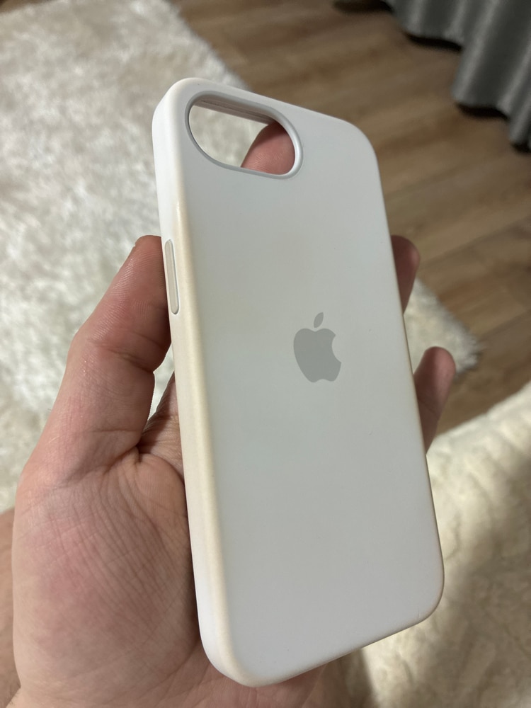 Husa de protectie Apple Silicone Case pentru iPhone 16e, Winter Blue