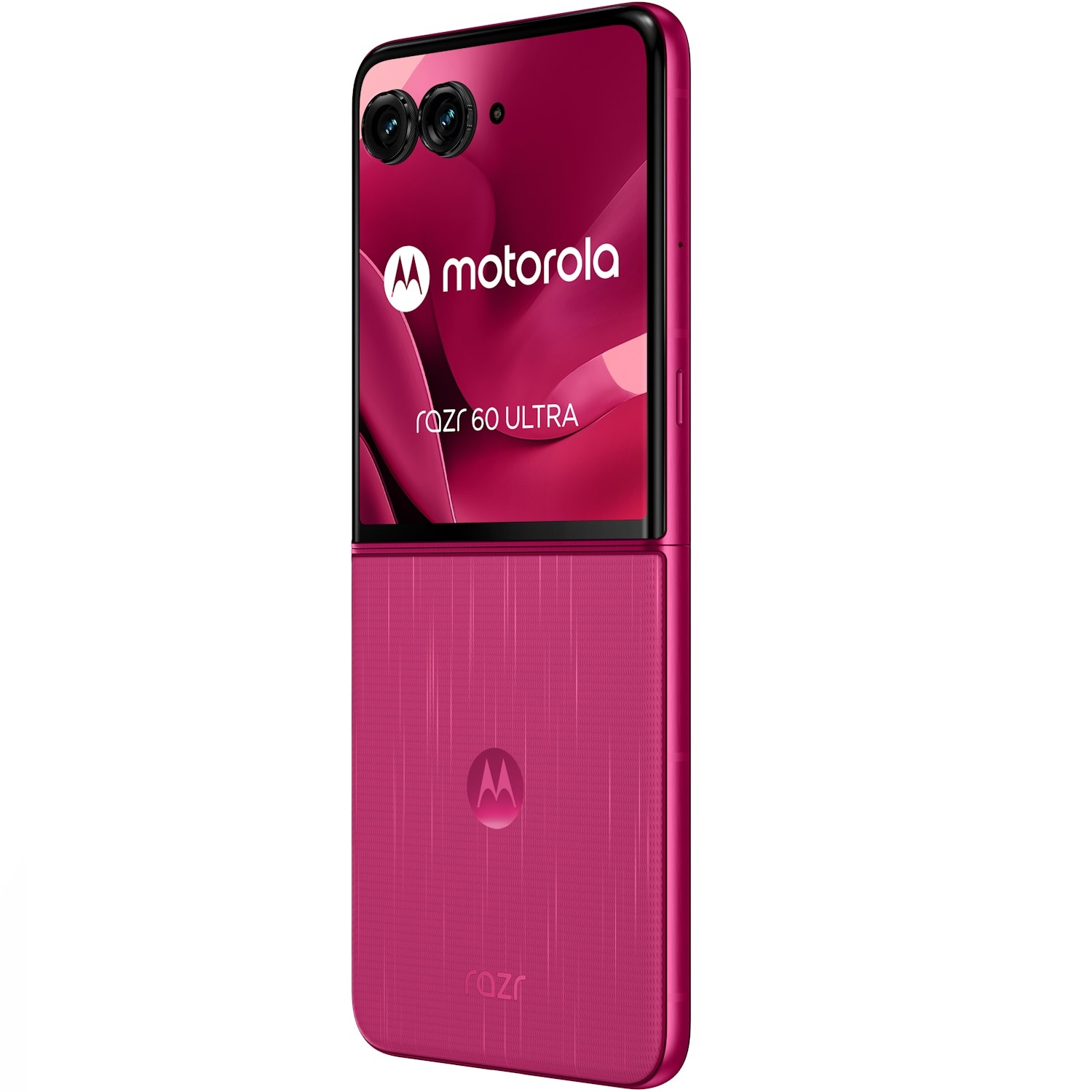 Telefon mobil Motorola razr 60 ultra, Dual SIM, 512GB, 16GB RAM, 5G, Pantone Cabaret