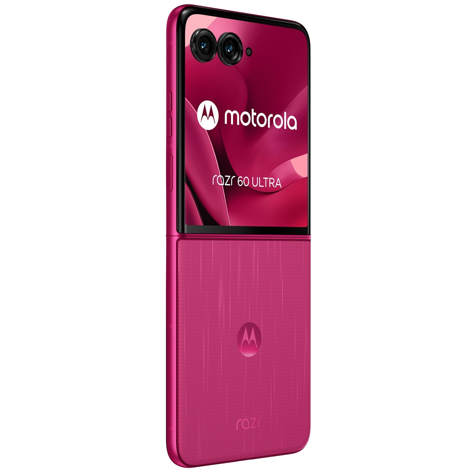 Telefon mobil Motorola razr 60 ultra, Dual SIM, 512GB, 16GB RAM, 5G, Pantone Cabaret