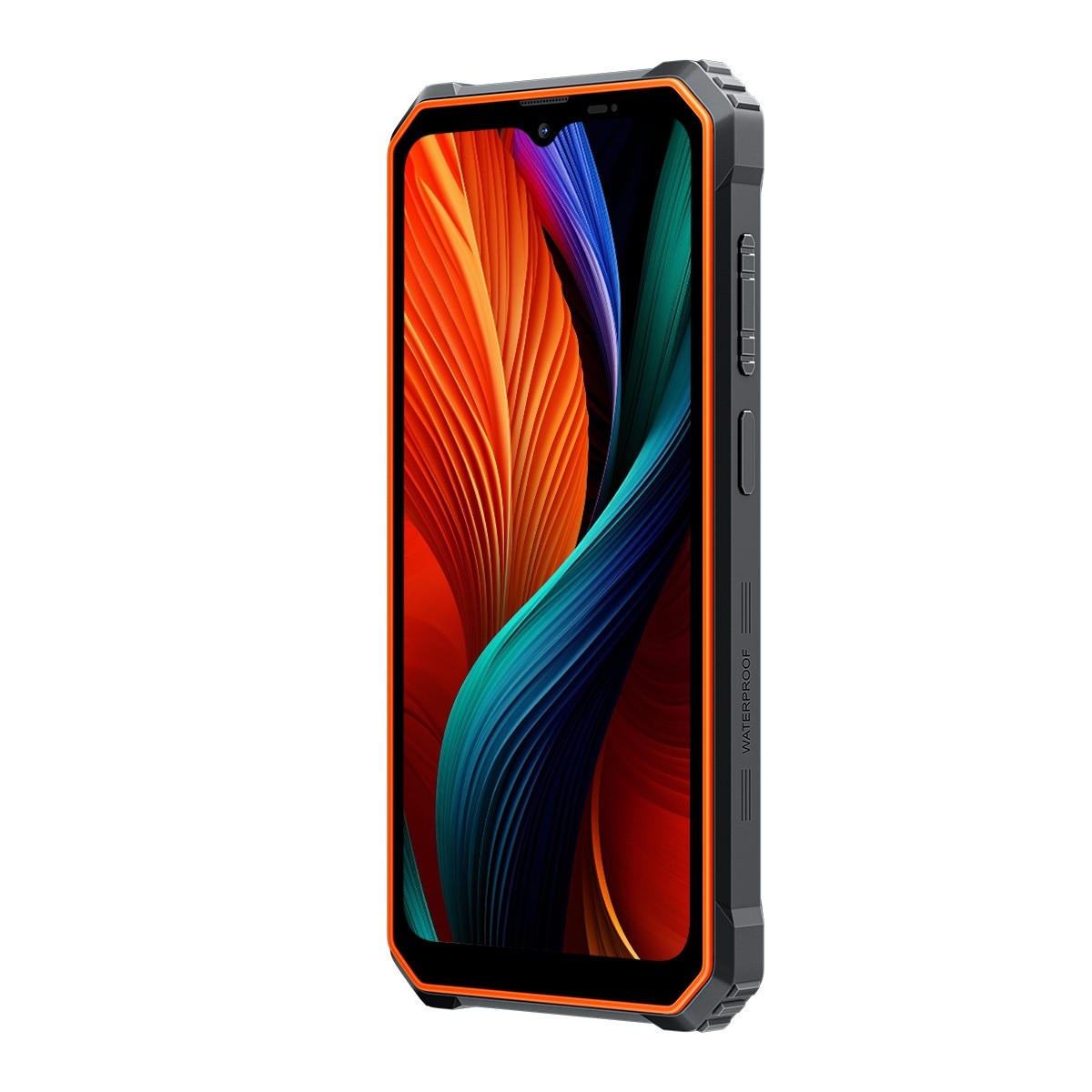 Telefon mobil Blackview BV6200 Plus, 4G, 6.56" FHD+, 24GB Ram(8GB + 16GB extensibili), 256GB, 16MP, Android 14, 11000mAh, 90hz, Rezistent la praf/anti-picatura/impermeabil, Fata ID/NFC, Portocaliu