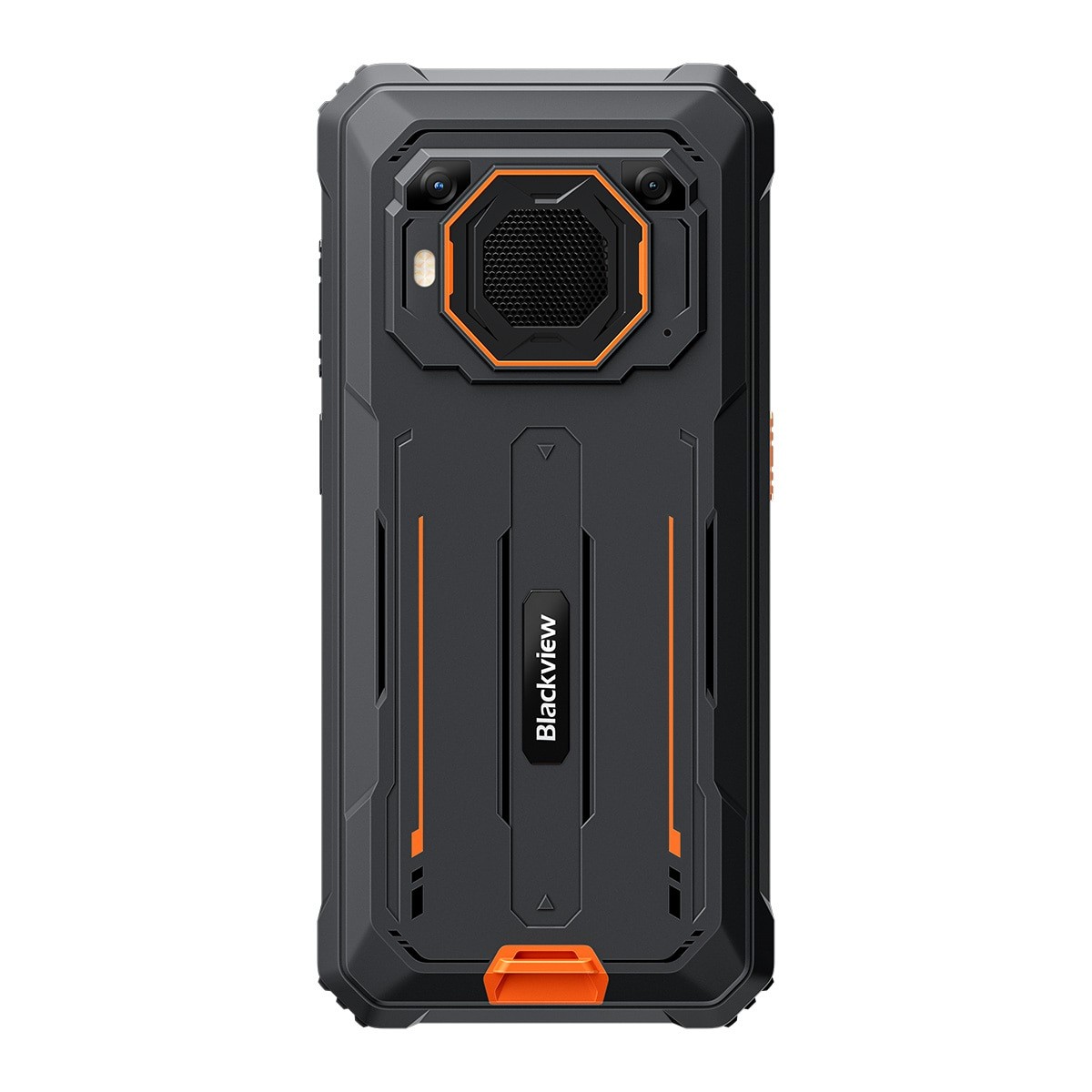 Telefon mobil Blackview BV6200 Plus, 4G, 6.56" FHD+, 24GB Ram(8GB + 16GB extensibili), 256GB, 16MP, Android 14, 11000mAh, 90hz, Rezistent la praf/anti-picatura/impermeabil, Fata ID/NFC, Portocaliu