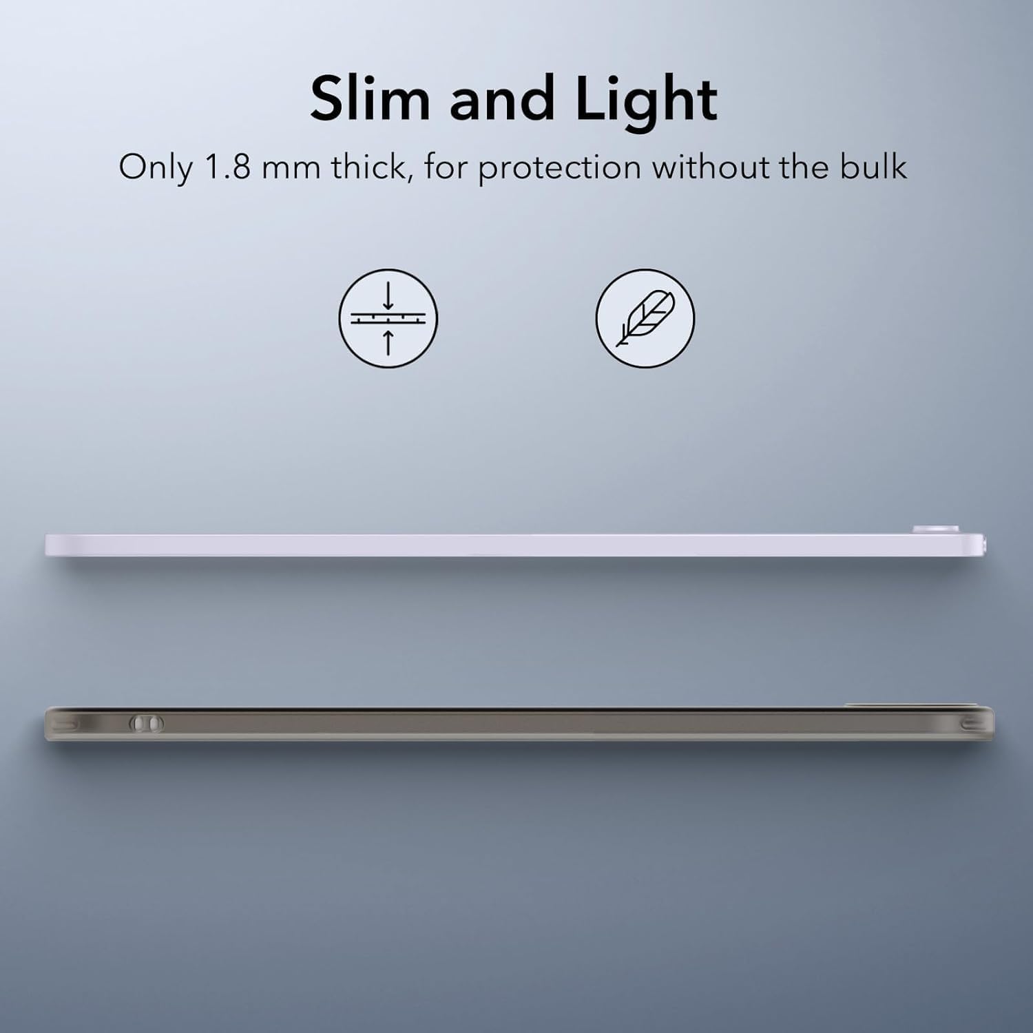Husa tableta ESR Project Zero, transparenta, pentru iPad Air 4/5/Air 11