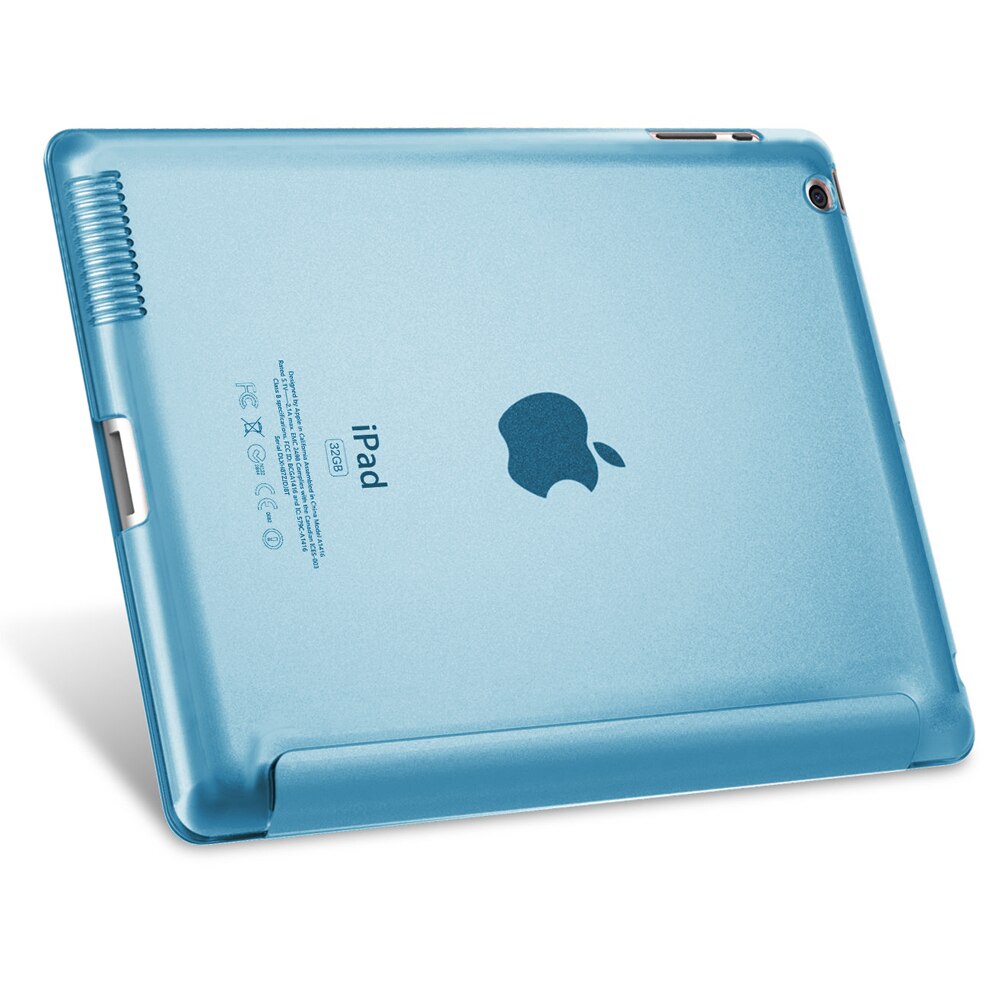 Husa tableta Smart Cover, ultra-subtire, functie trezire/somn automata, multicolor, pentru iPad 2/3/4 (9.7 inch)